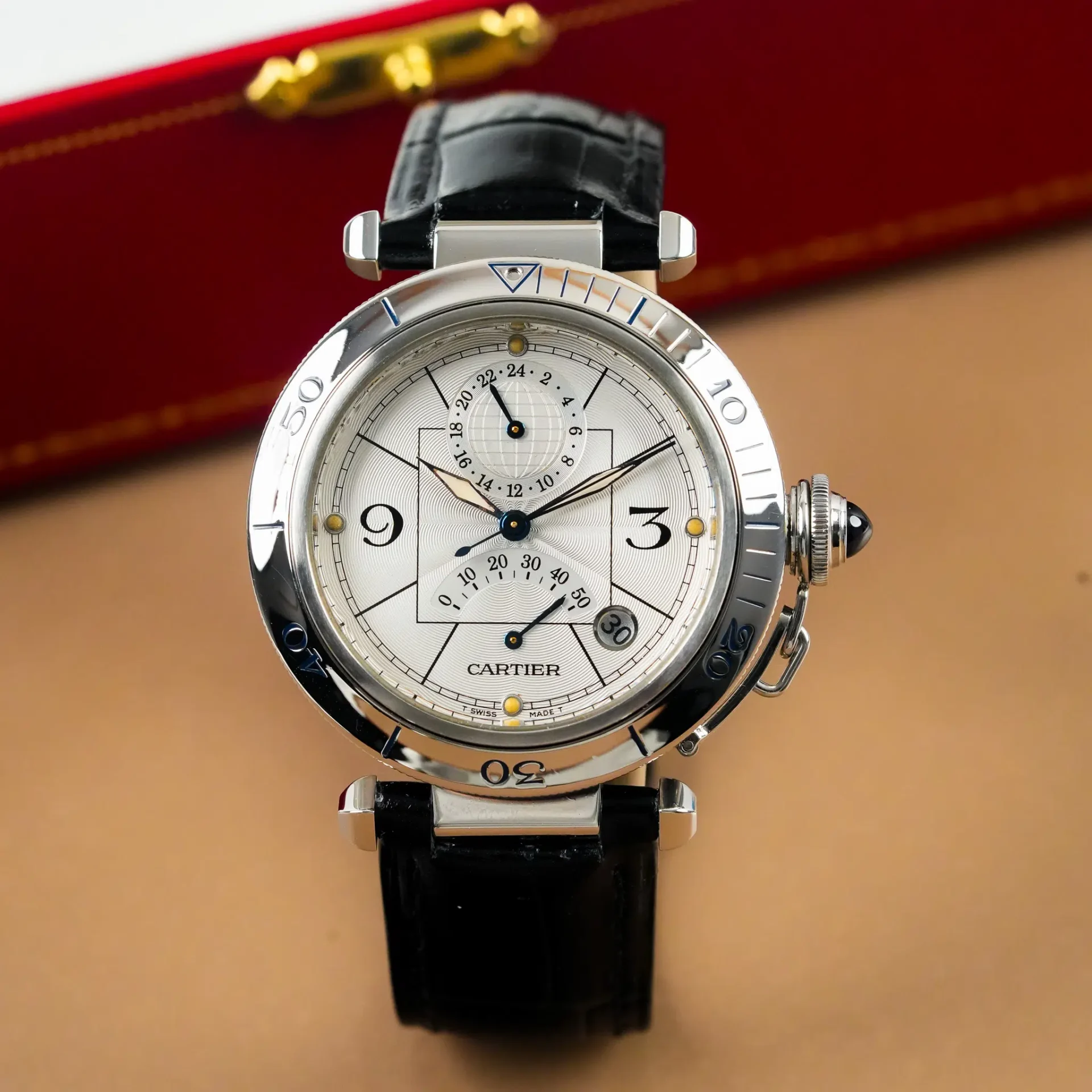 Cartier Pasha GMT Power Reserve Date W3103755 - Görsel 4