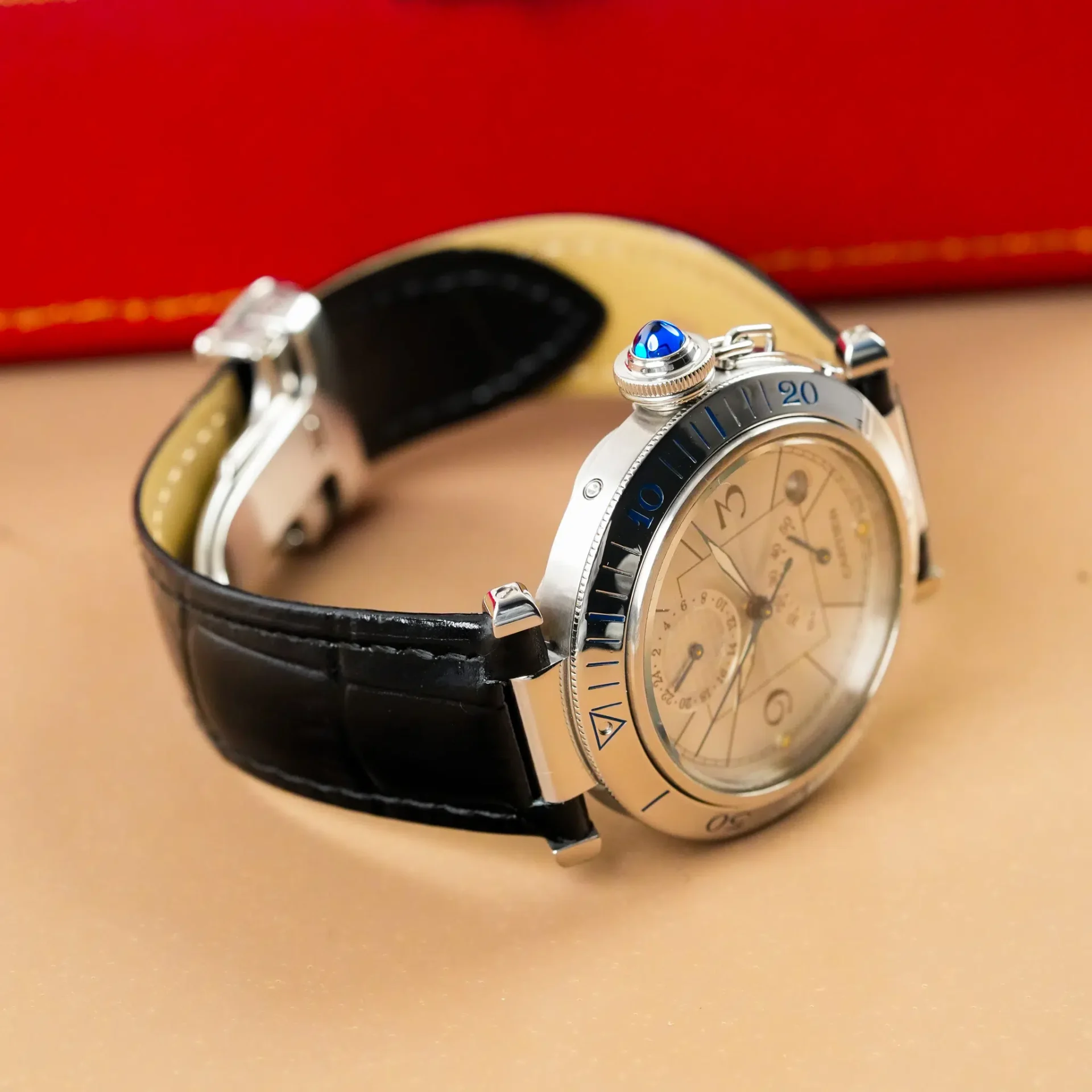 Cartier Pasha GMT Power Reserve Date W3103755 - Görsel 8