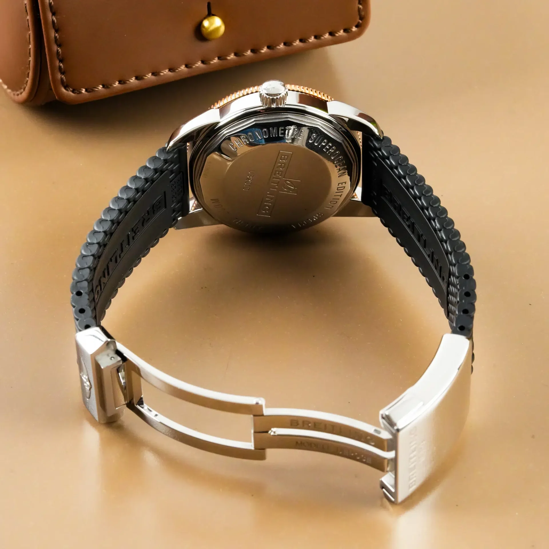 Breitling Superocean Heritage 42 Rose Gold Bezel UB2010 - Görsel 4