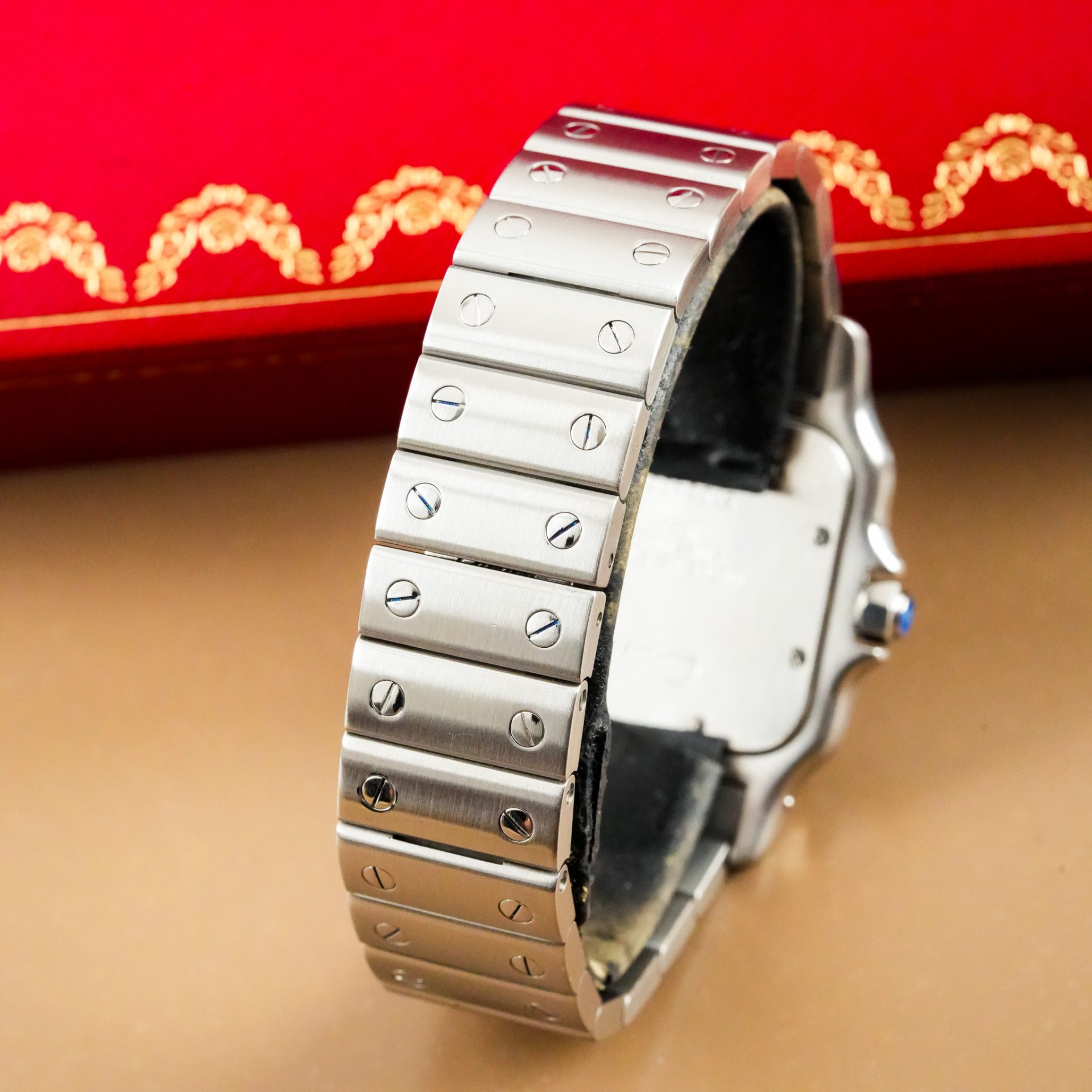 Cartier Santos de Cartier Galbée Watch W20060D6 - Görsel 5