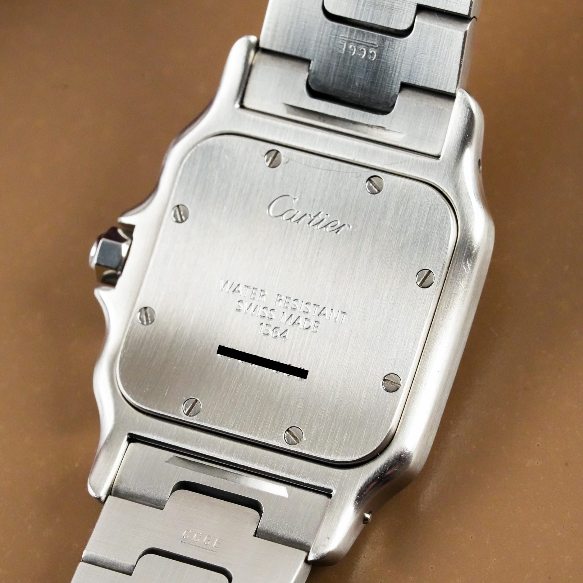 Cartier Santos de Cartier Galbée Watch W20060D6 - Görsel 13