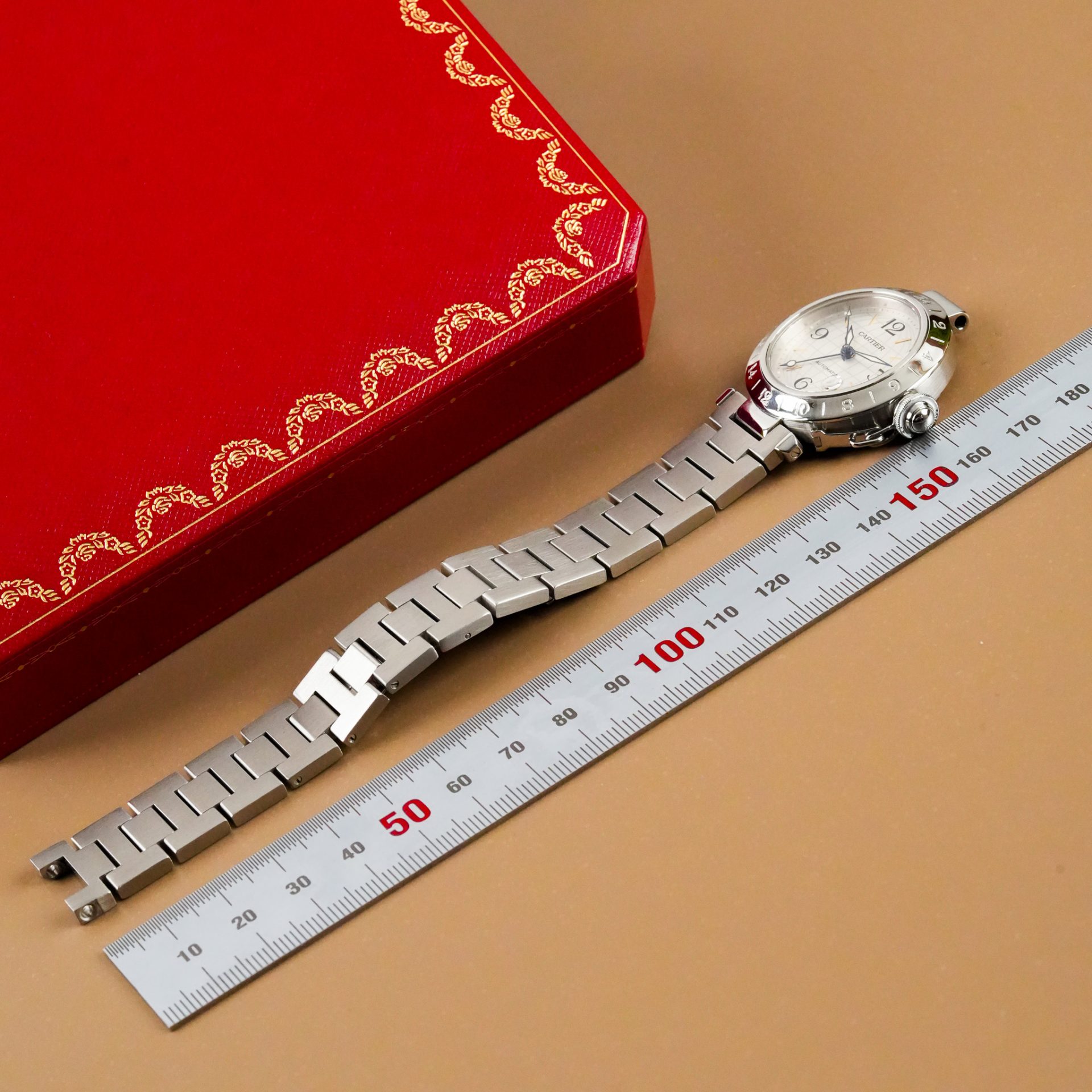 Cartier Pasha C Meridian GMT Date W31029M7 - Görsel 13