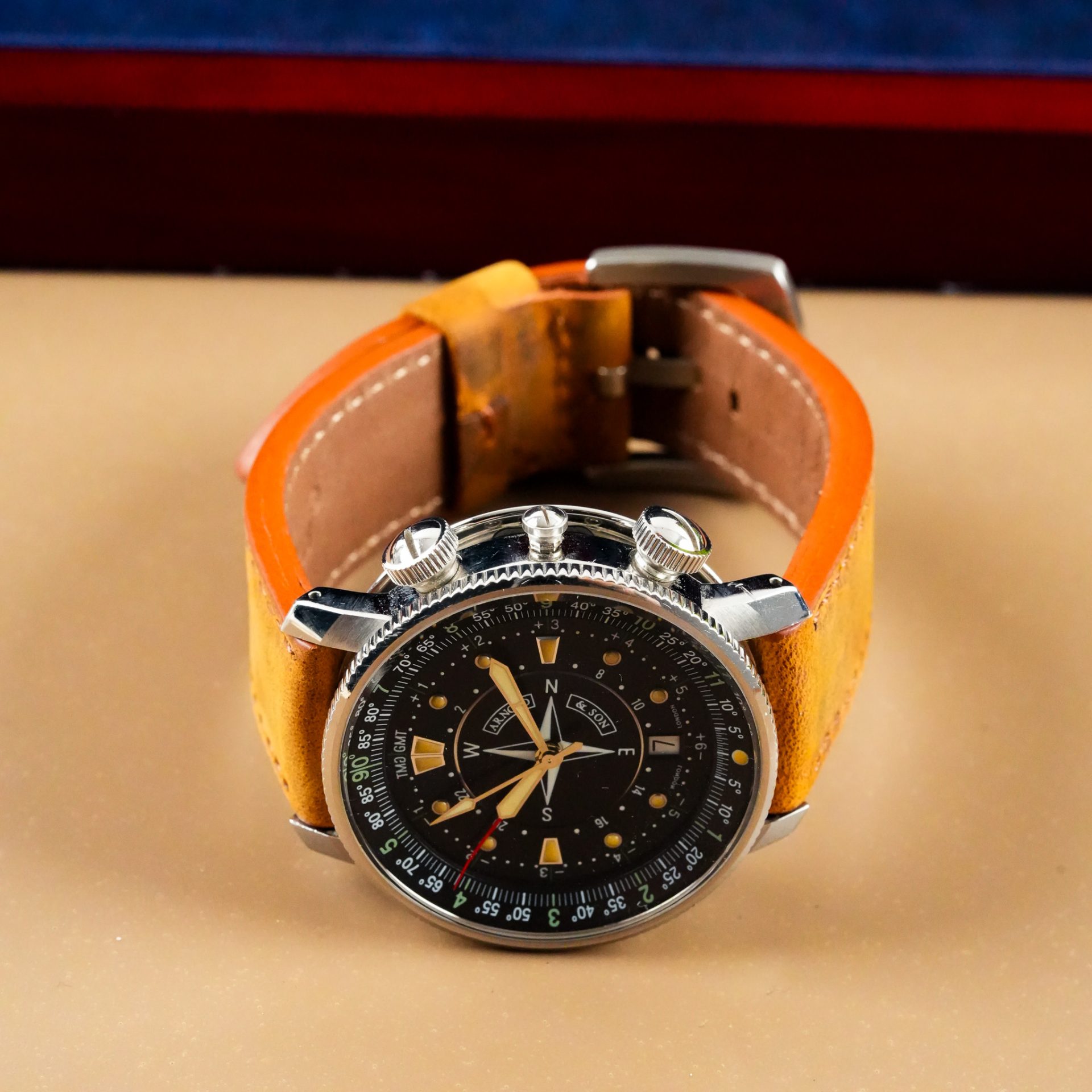 Arnold & Son Longitude Timekeeper Chrono Date 1839 - Görsel 5