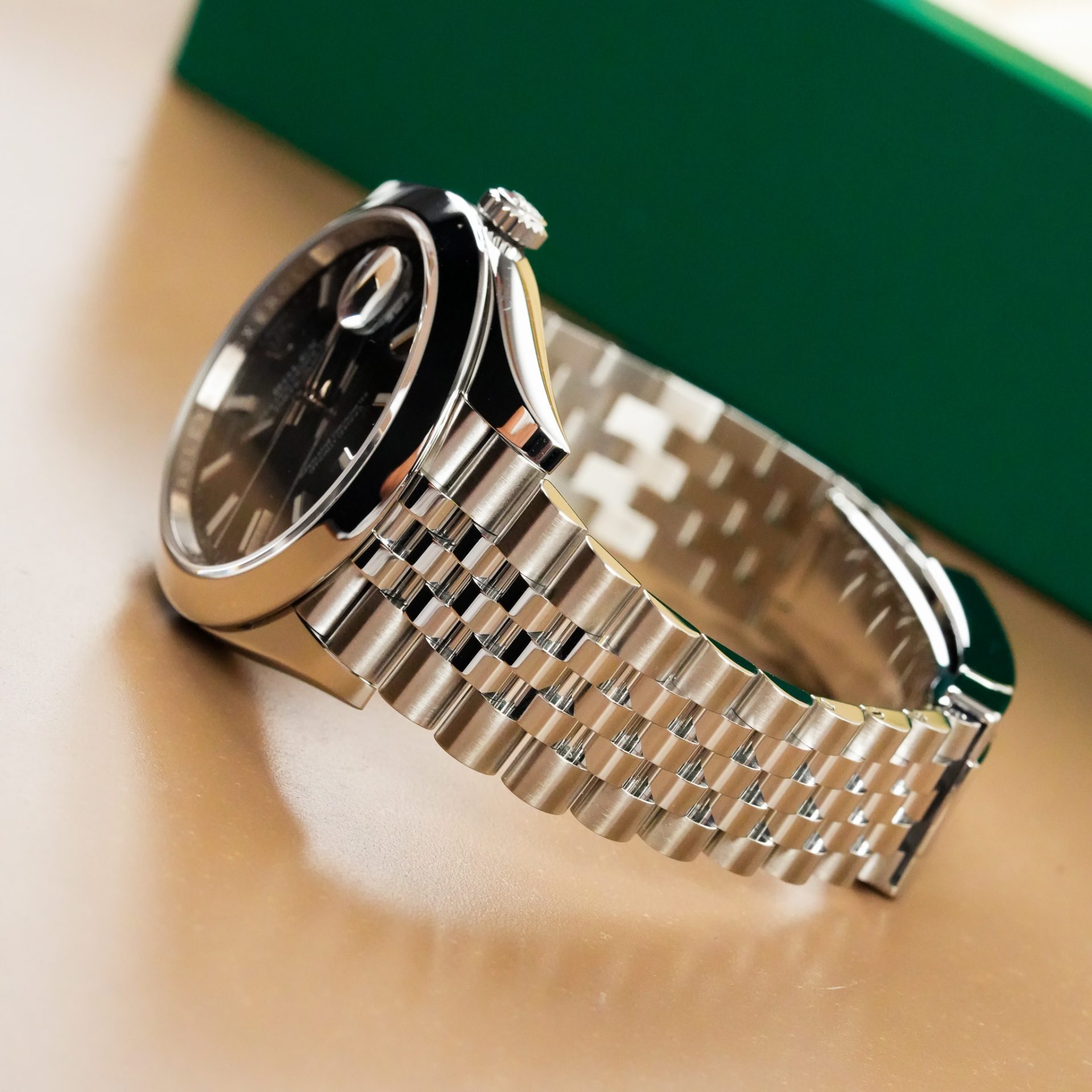 Rolex Datejust 41 Smooth Bezel Grey Dial 126300 - Görsel 7