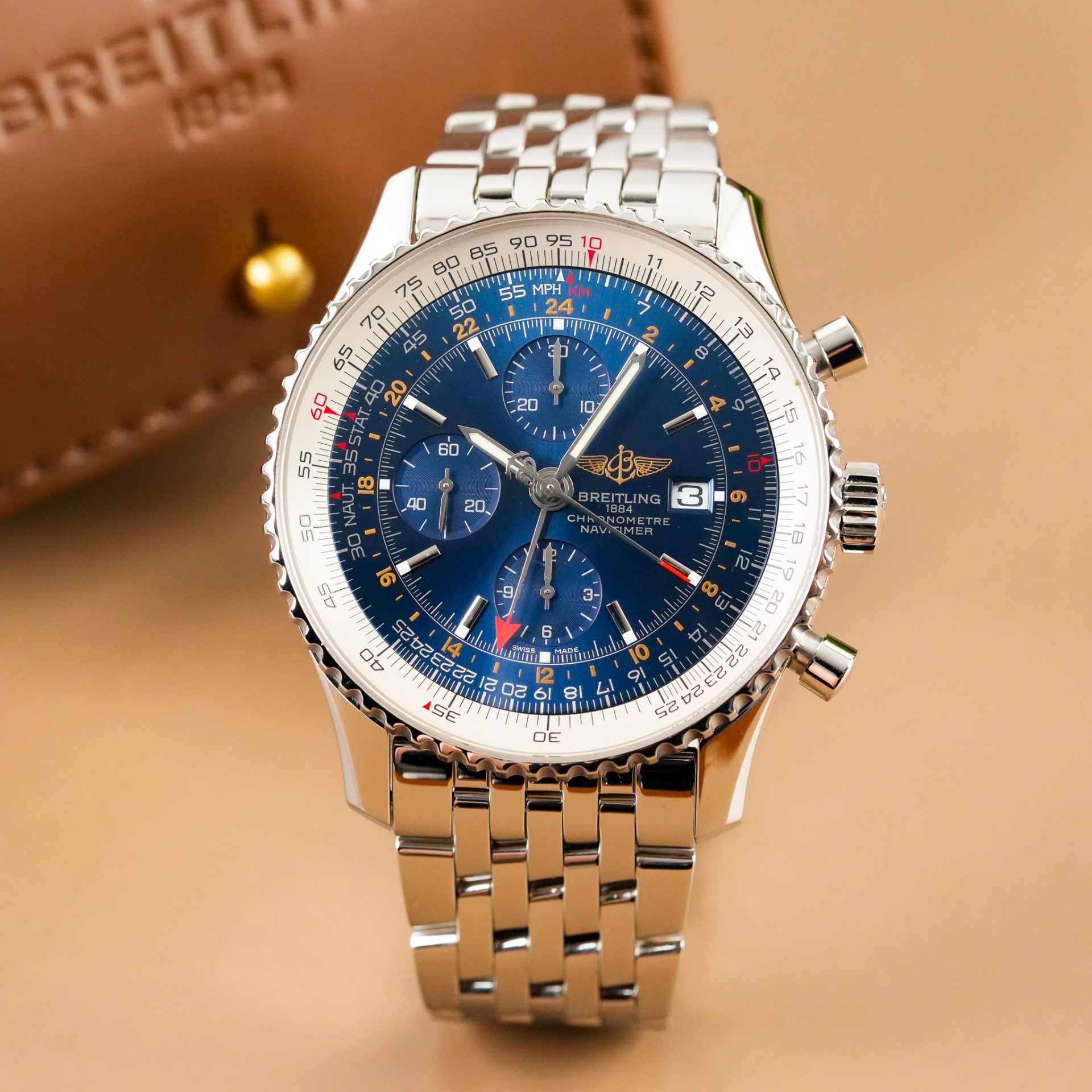 Breitling - Navitimer GMT Chronograph Date AB24322 - Görsel 4
