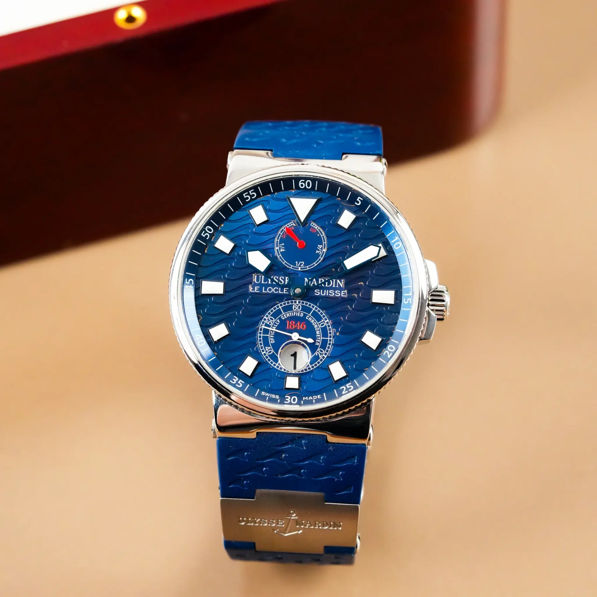Ulysse Nardin Maxi Marine Limited Edition of 1846 263-68 - Görsel 3