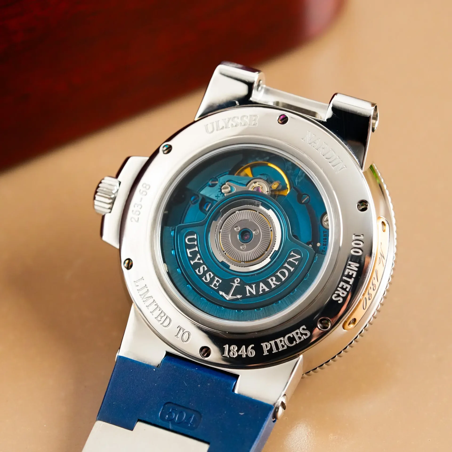 Ulysse Nardin Maxi Marine Limited Edition of 1846 263-68 - Görsel 12