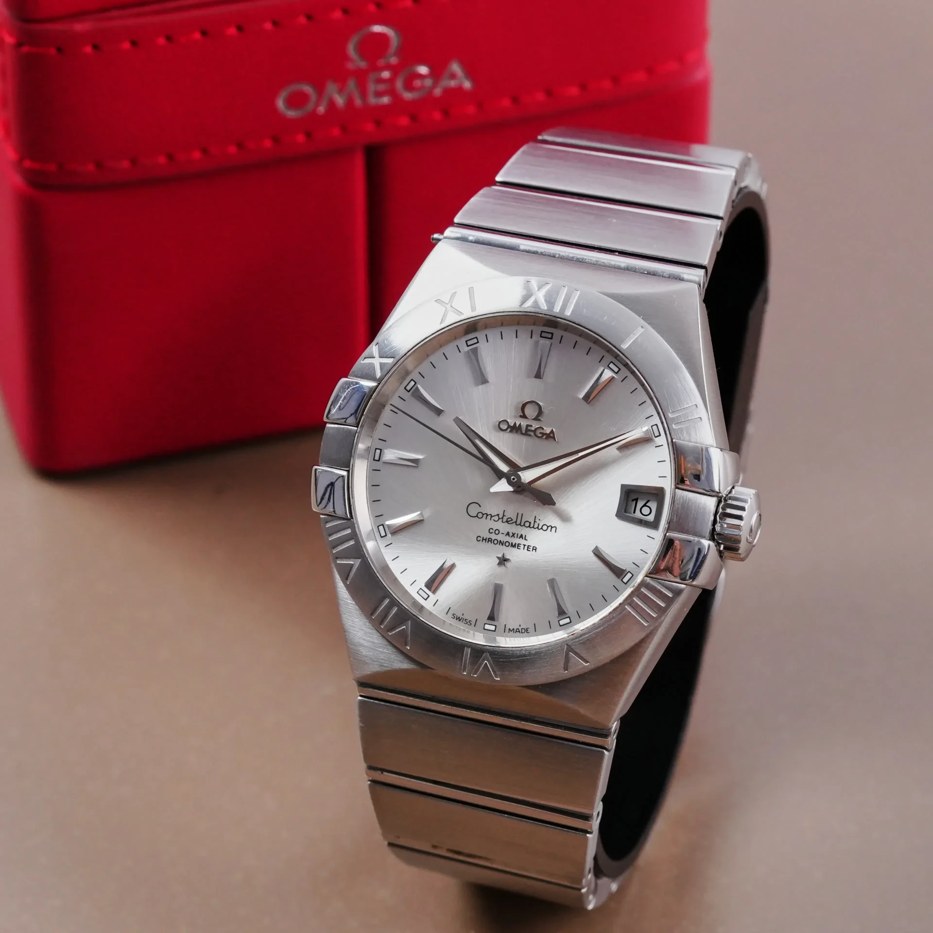 Omega Constellation Men Silver Dial 123.10.38.21.02.001