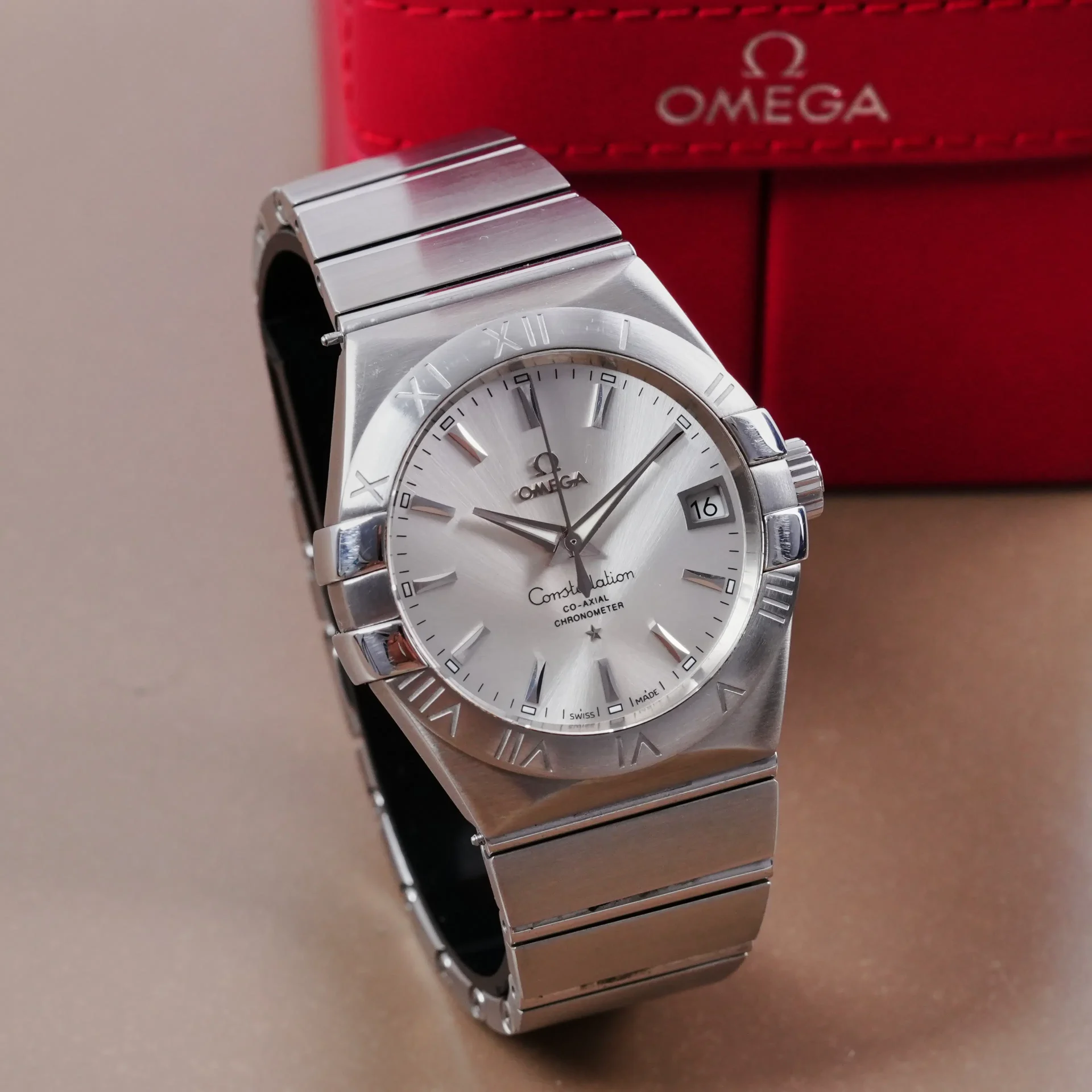 Omega Constellation Men Silver Dial 123.10.38.21.02.001 - Görsel 3