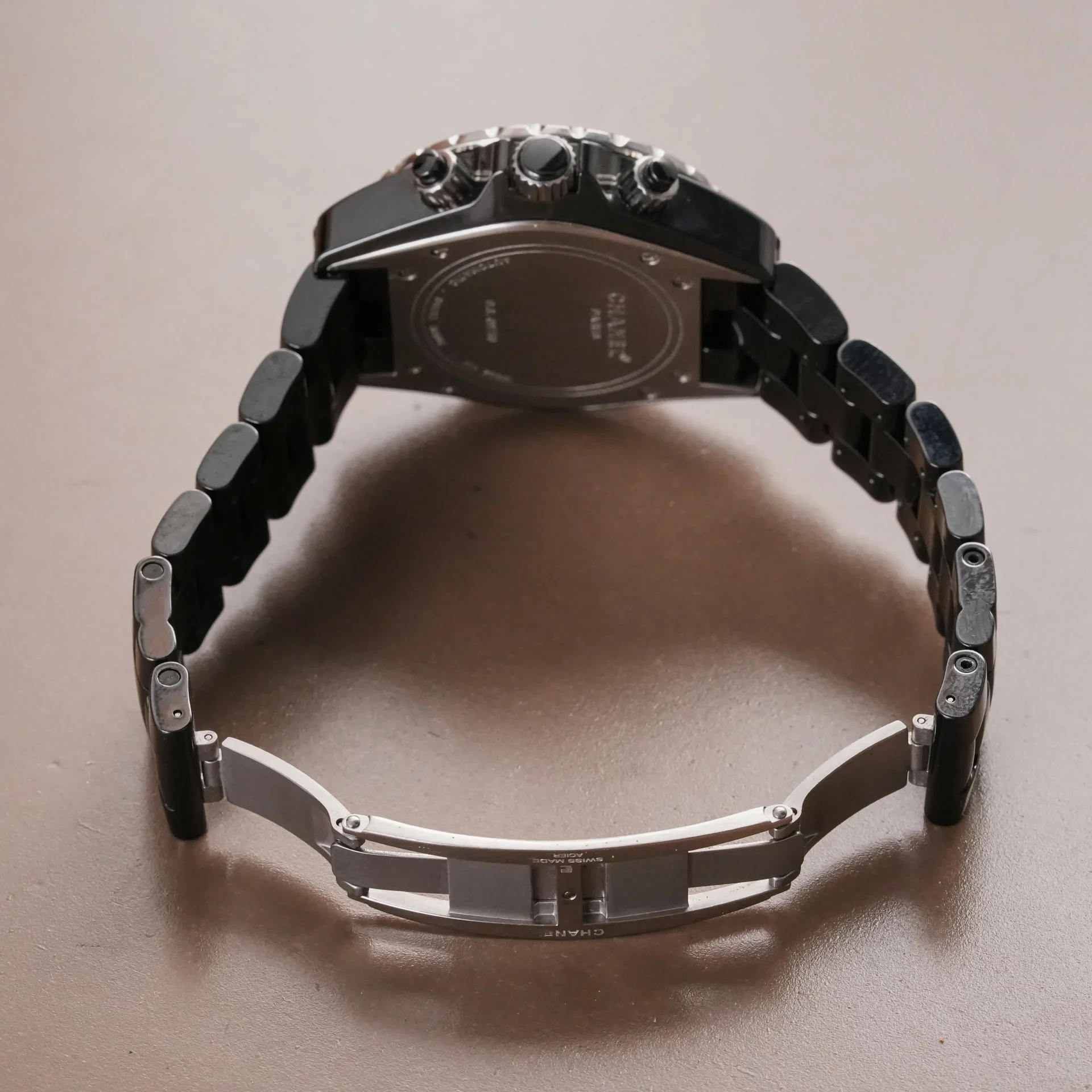 Chanel J12 Chronograph Ceramic Diamond Bezel H0940 - Görsel 5
