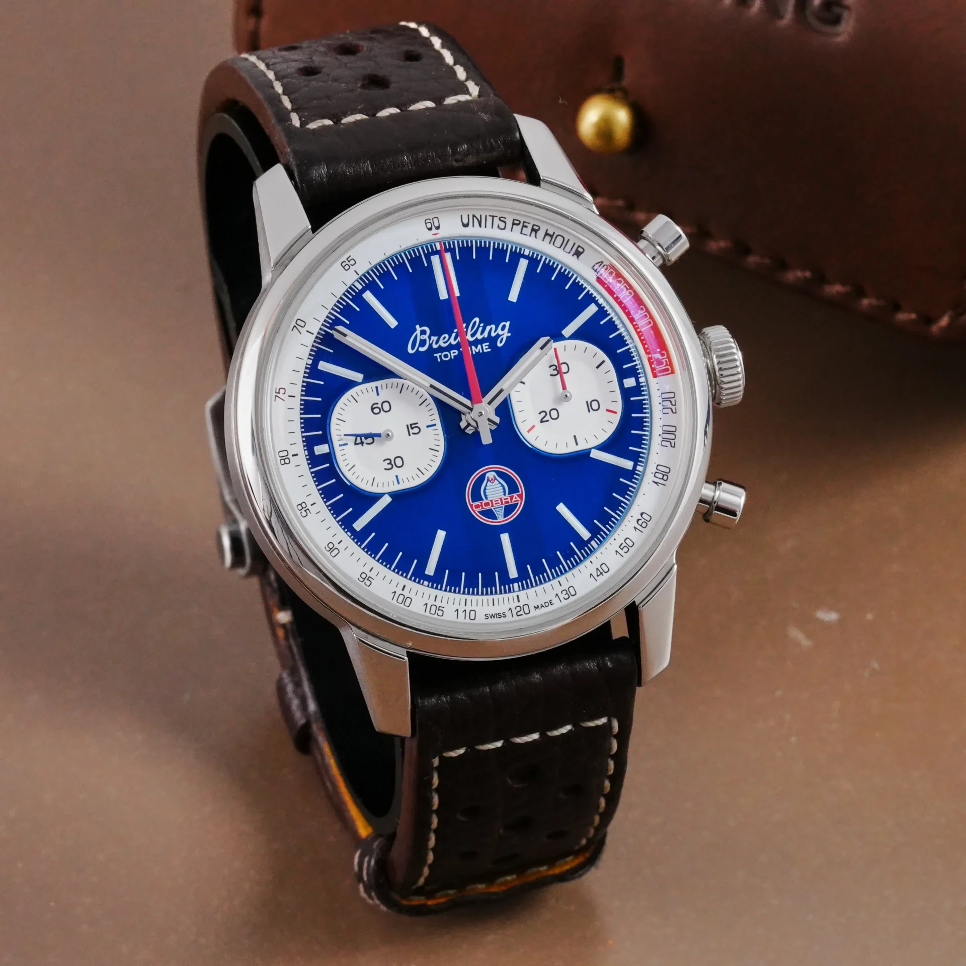 Breitling Top Time B01 “Shelby Cobra” Blue Dial AB0176 - Görsel 3