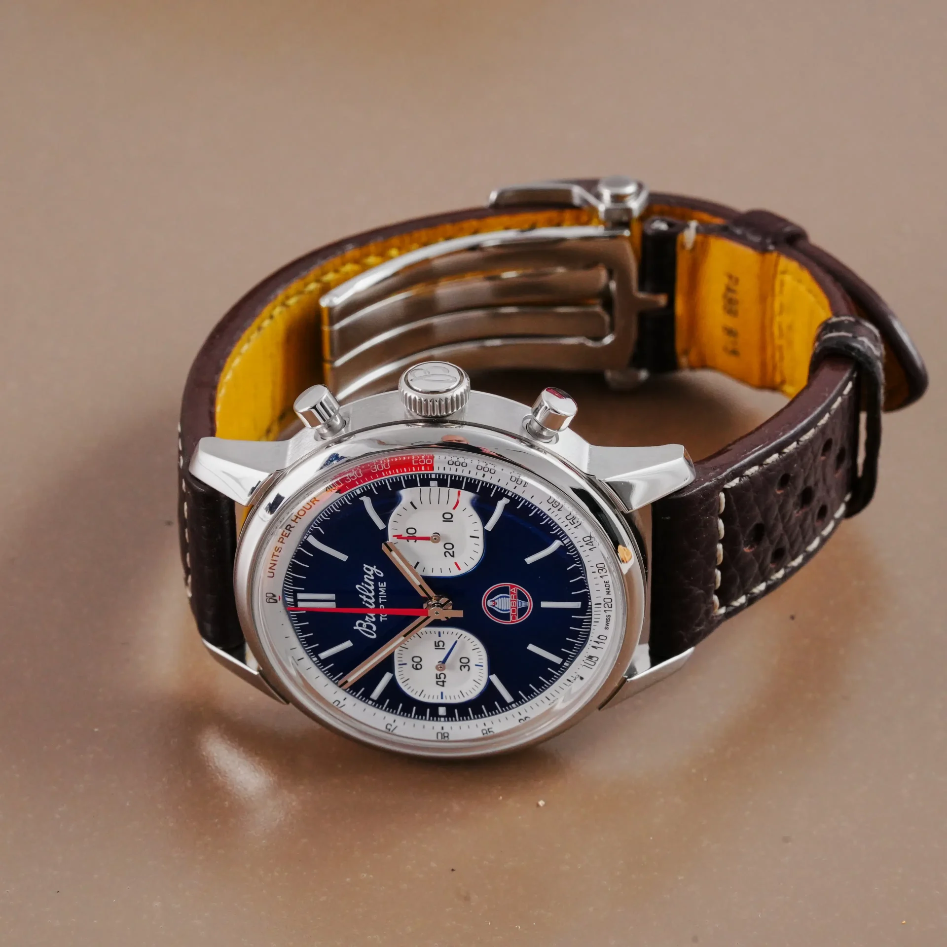 Breitling Top Time B01 “Shelby Cobra” Blue Dial AB0176 - Görsel 5