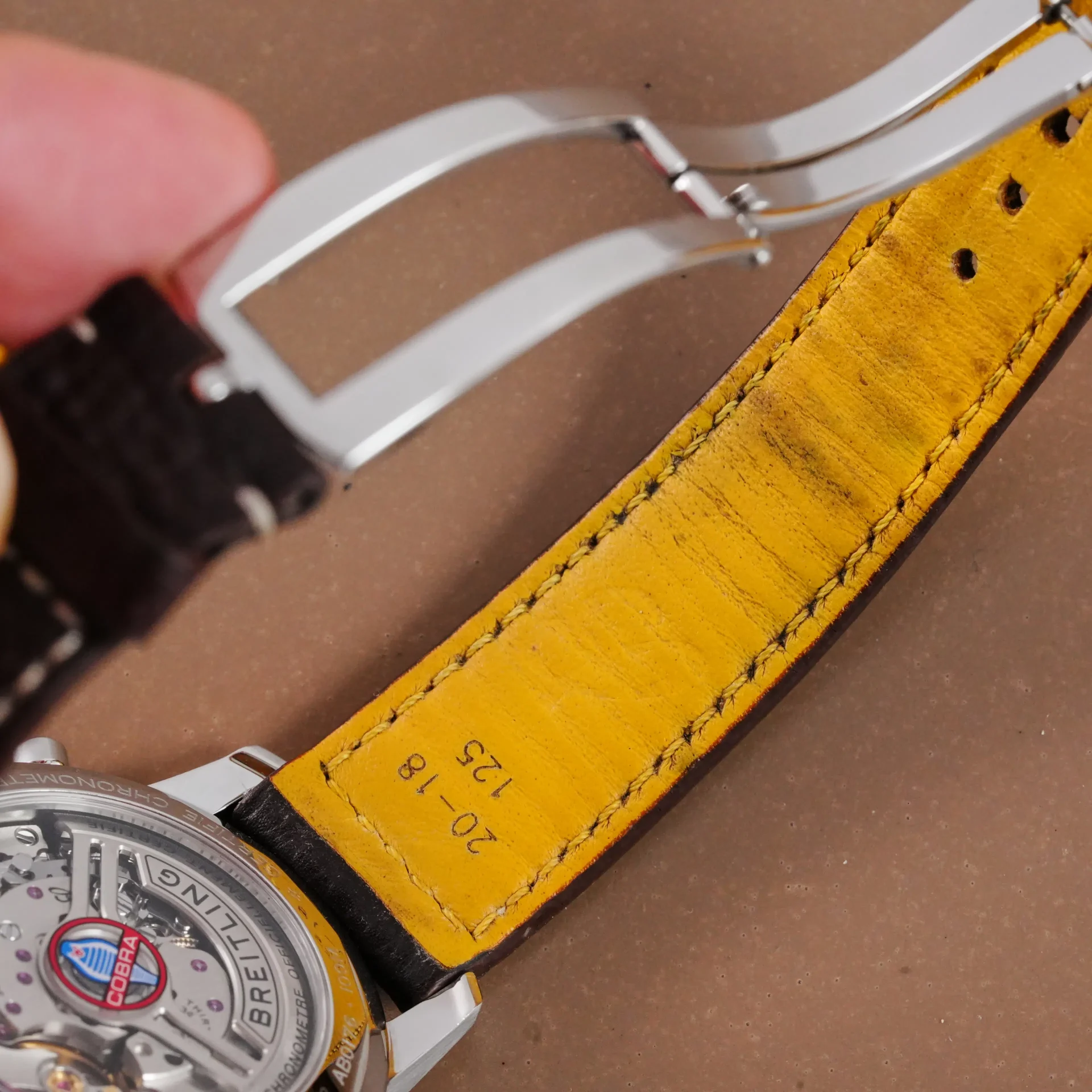 Breitling Top Time B01 “Shelby Cobra” Blue Dial AB0176 - Görsel 10