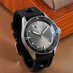 Blancpain Fifty Fathoms Bathyscaphe Antimagnetic 18k Gold Grey Finishing Rotor 5000-1110-B52A