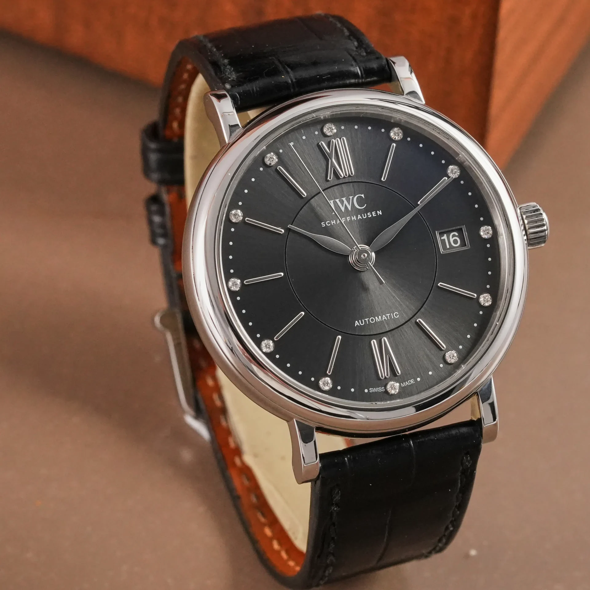 IWC Portofino Automatic Grey Diamond IW458102