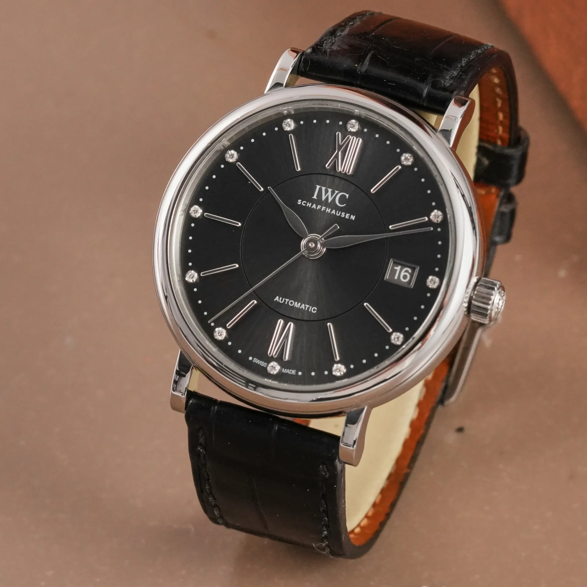 IWC Portofino Automatic Grey Diamond IW458102 - Görsel 2