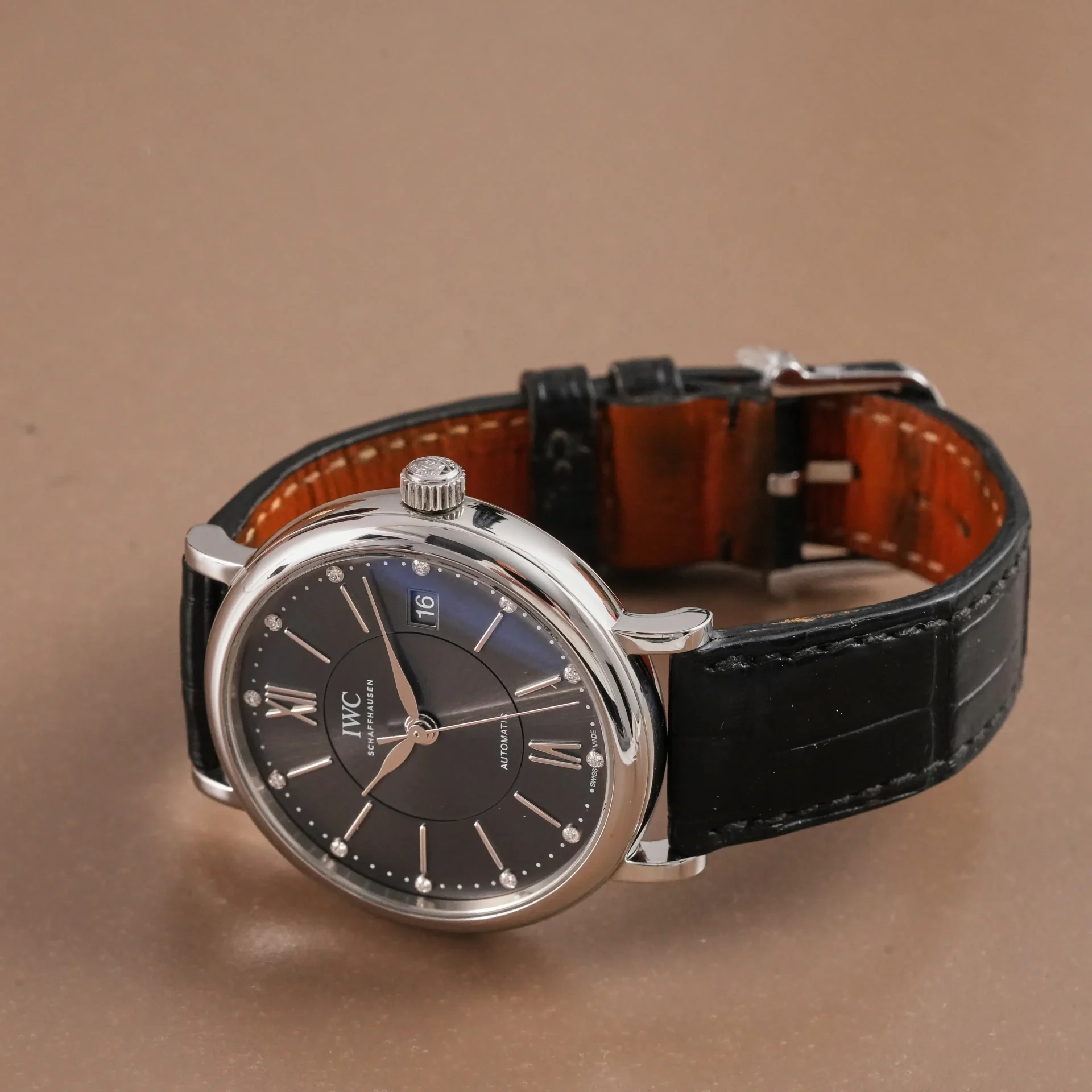 IWC Portofino Automatic Grey Diamond IW458102 - Görsel 5