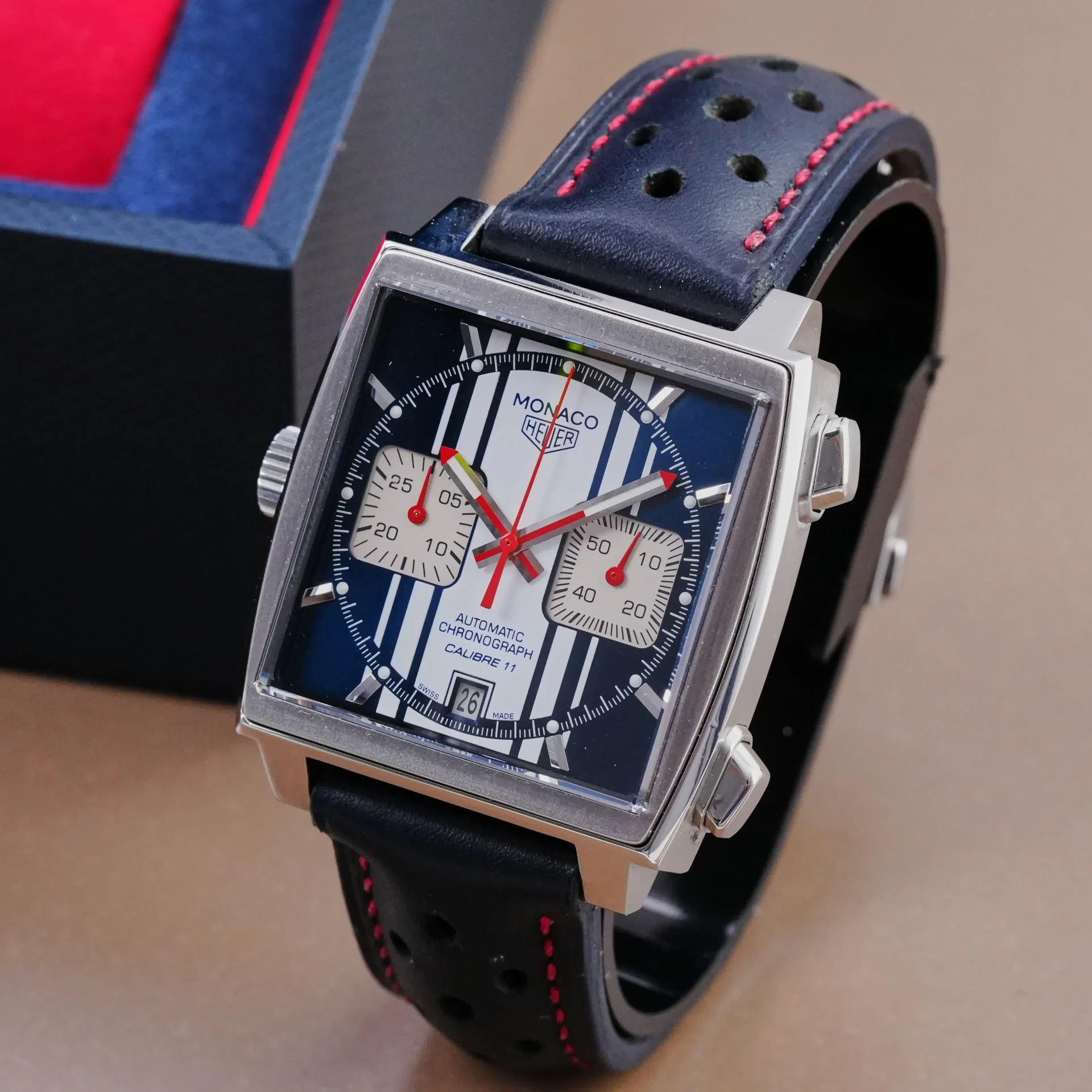 TAG Heuer Monaco Calibre 11 Chronograph Steve McQueen CAW211D-0