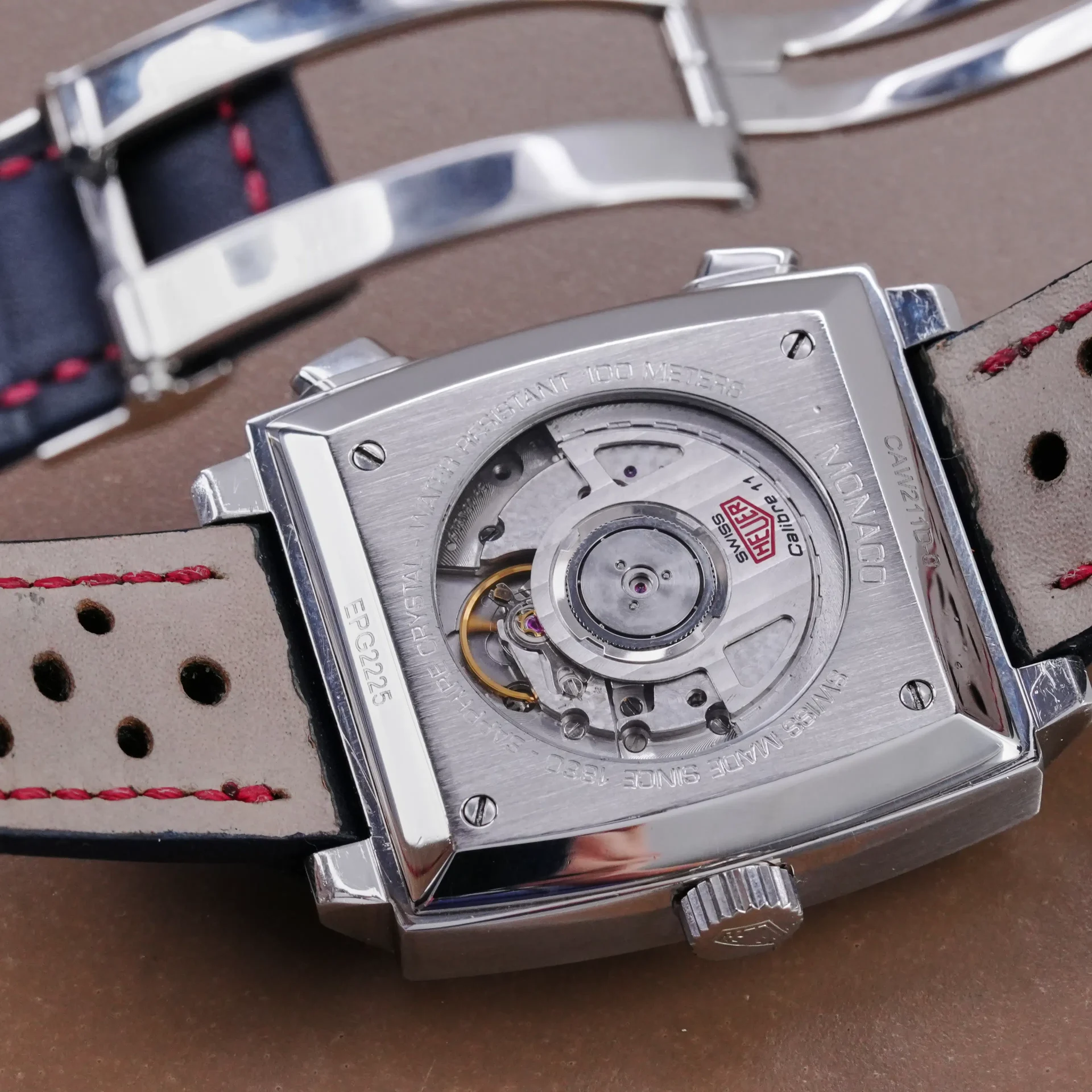 TAG Heuer Monaco Calibre 11 Chronograph Steve McQueen CAW211D-0 - Görsel 8