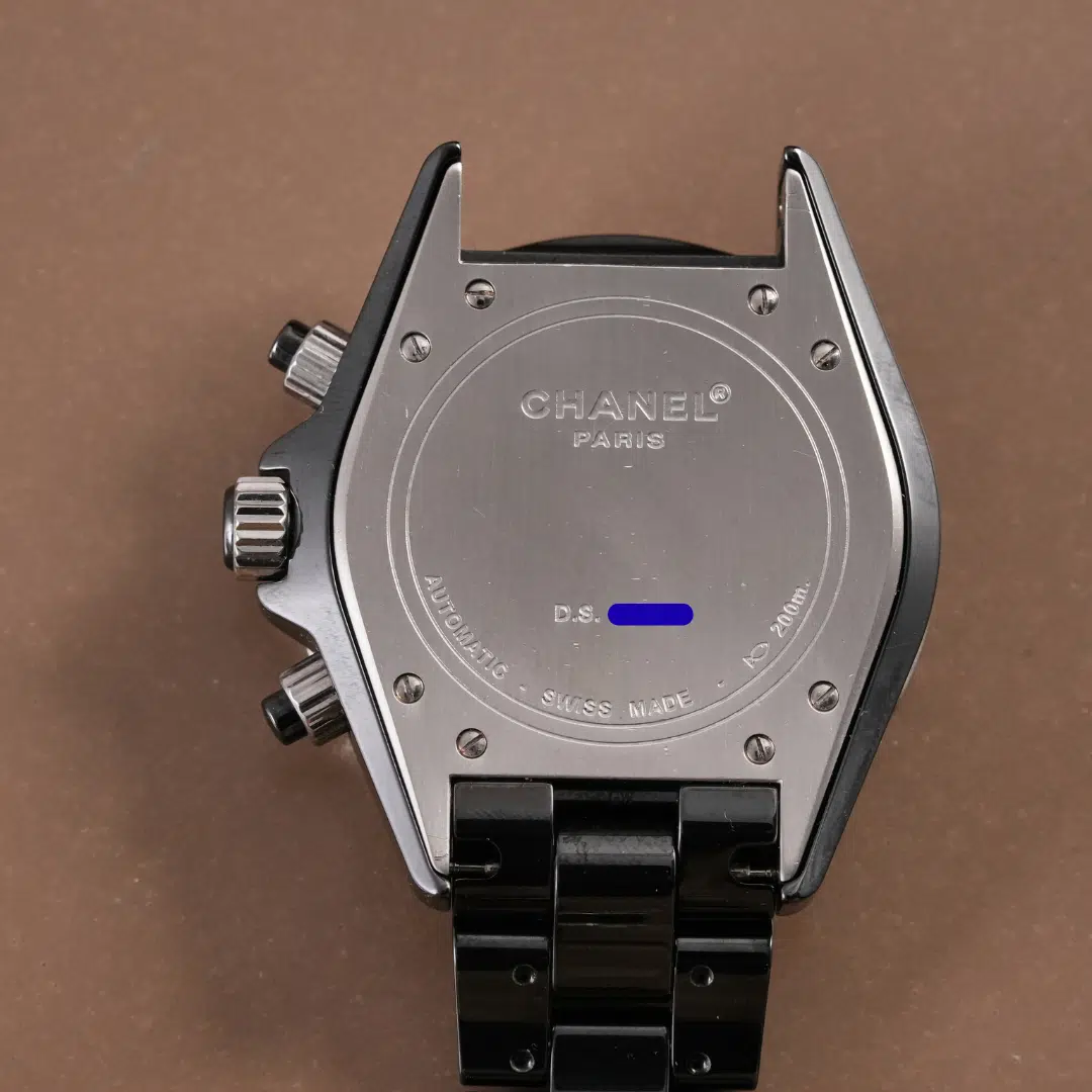 Chanel J12 Chronograph Ceramic Diamond Bezel H0940 - Görsel 9