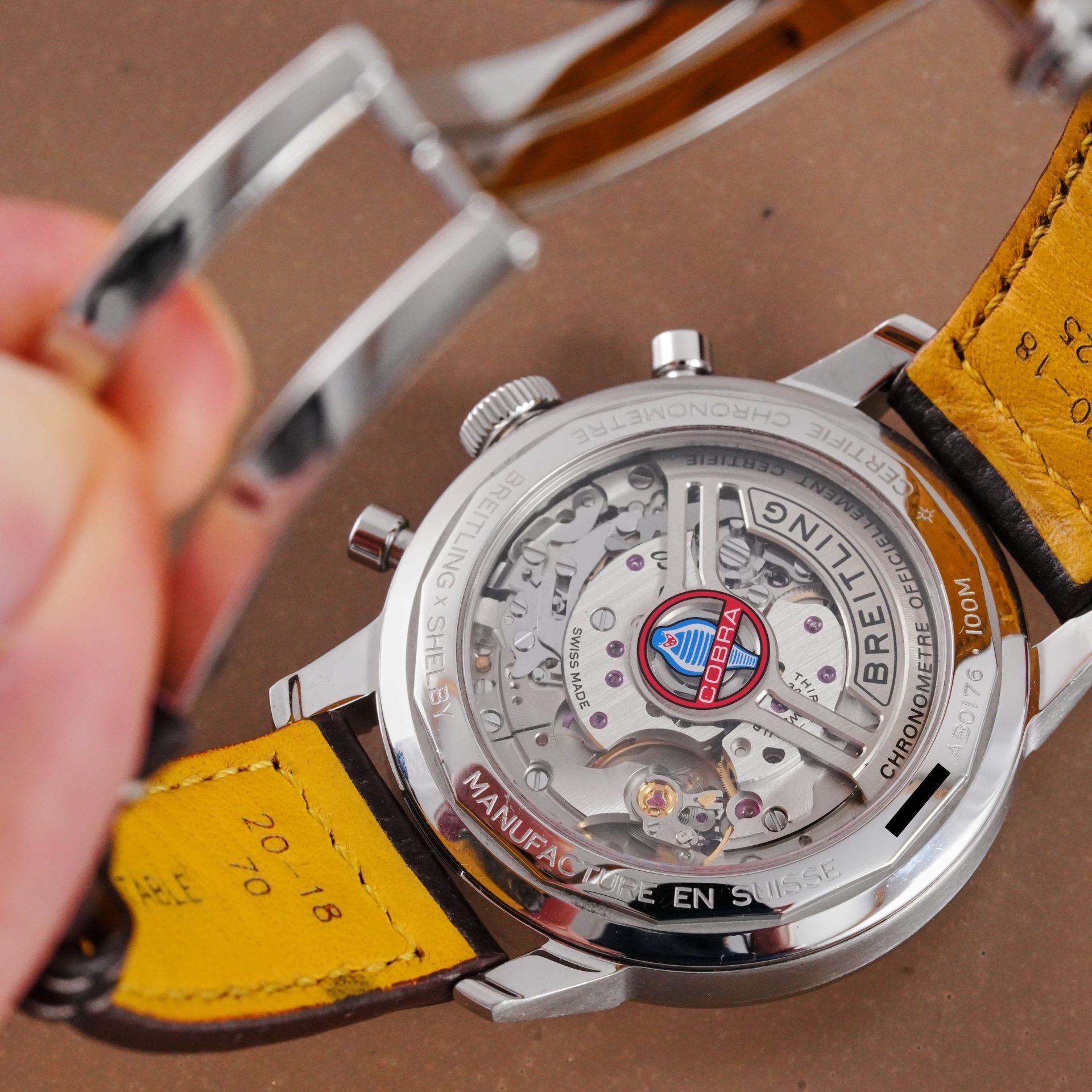 Breitling Top Time B01 “Shelby Cobra” Blue Dial AB0176 - Görsel 13