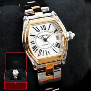 Cartier Roadster 18k Yellow Gold Two Tone 2510