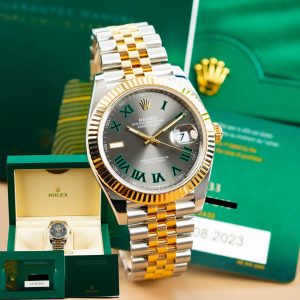 Rolex Datejust 41 Wimbledon Dial Jubilee Two Tone 126333