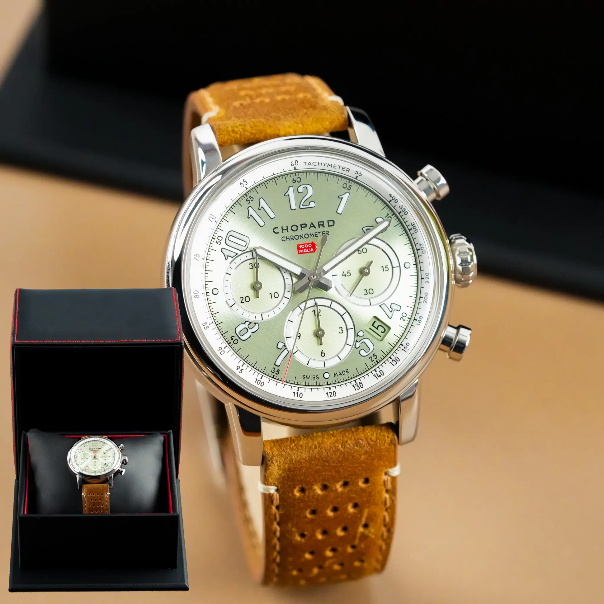Chopard Mille Miglia Classic Chronograph Verde Chiaro 168619-3004