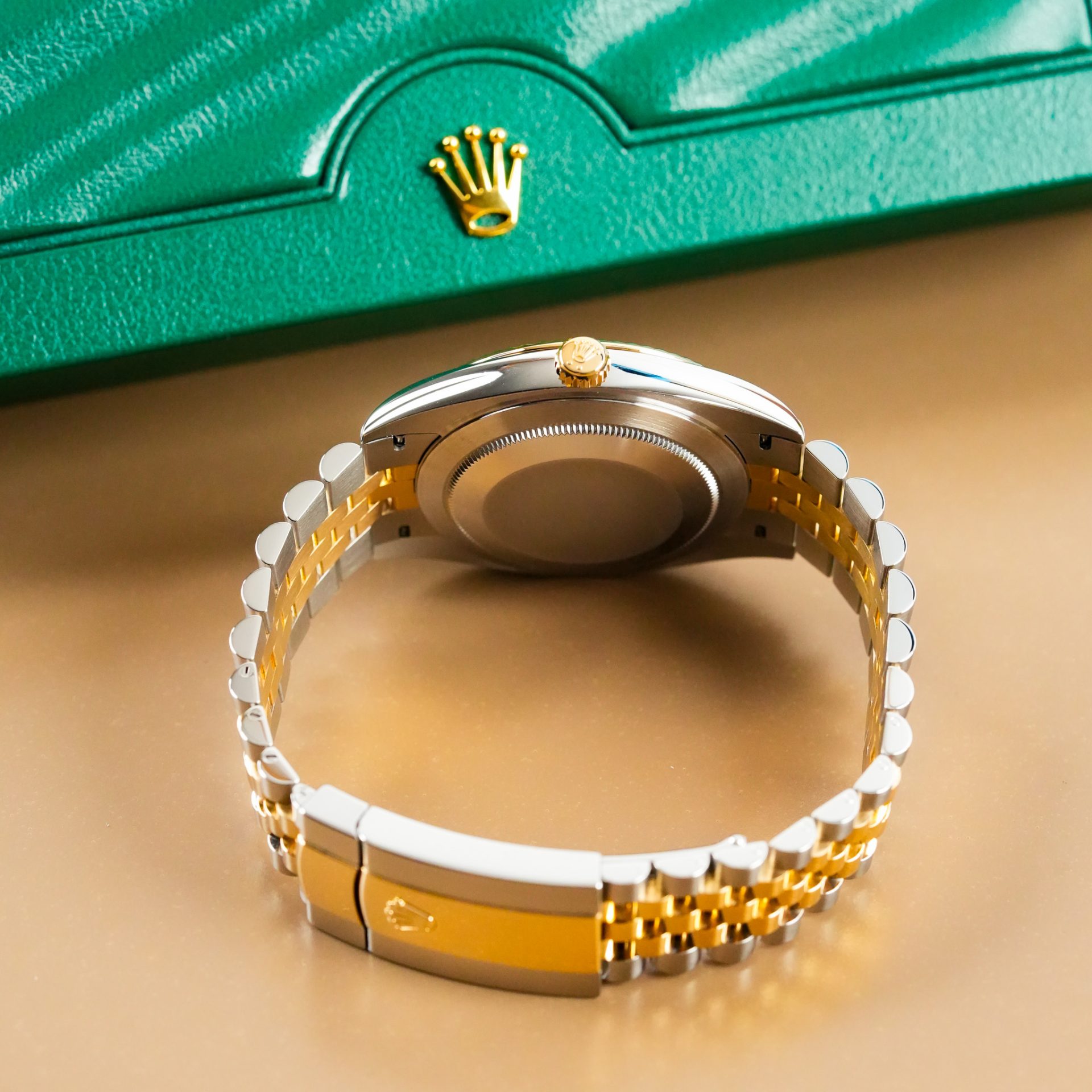 Rolex Datejust 41 Wimbledon Dial Jubilee Two Tone 126333 - Görsel 8