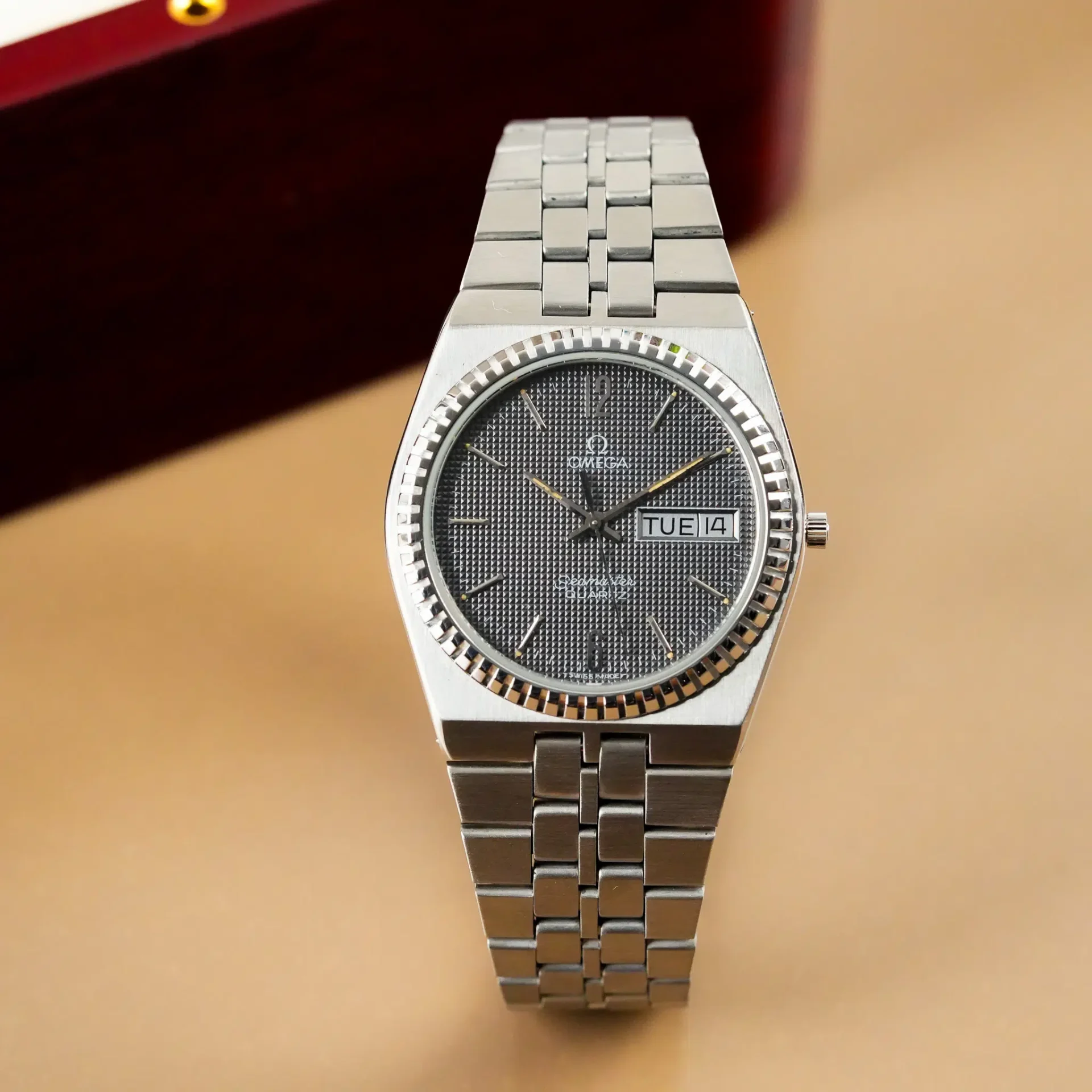 Omega Seamaster Day Date Vintage 1425 - Görsel 3