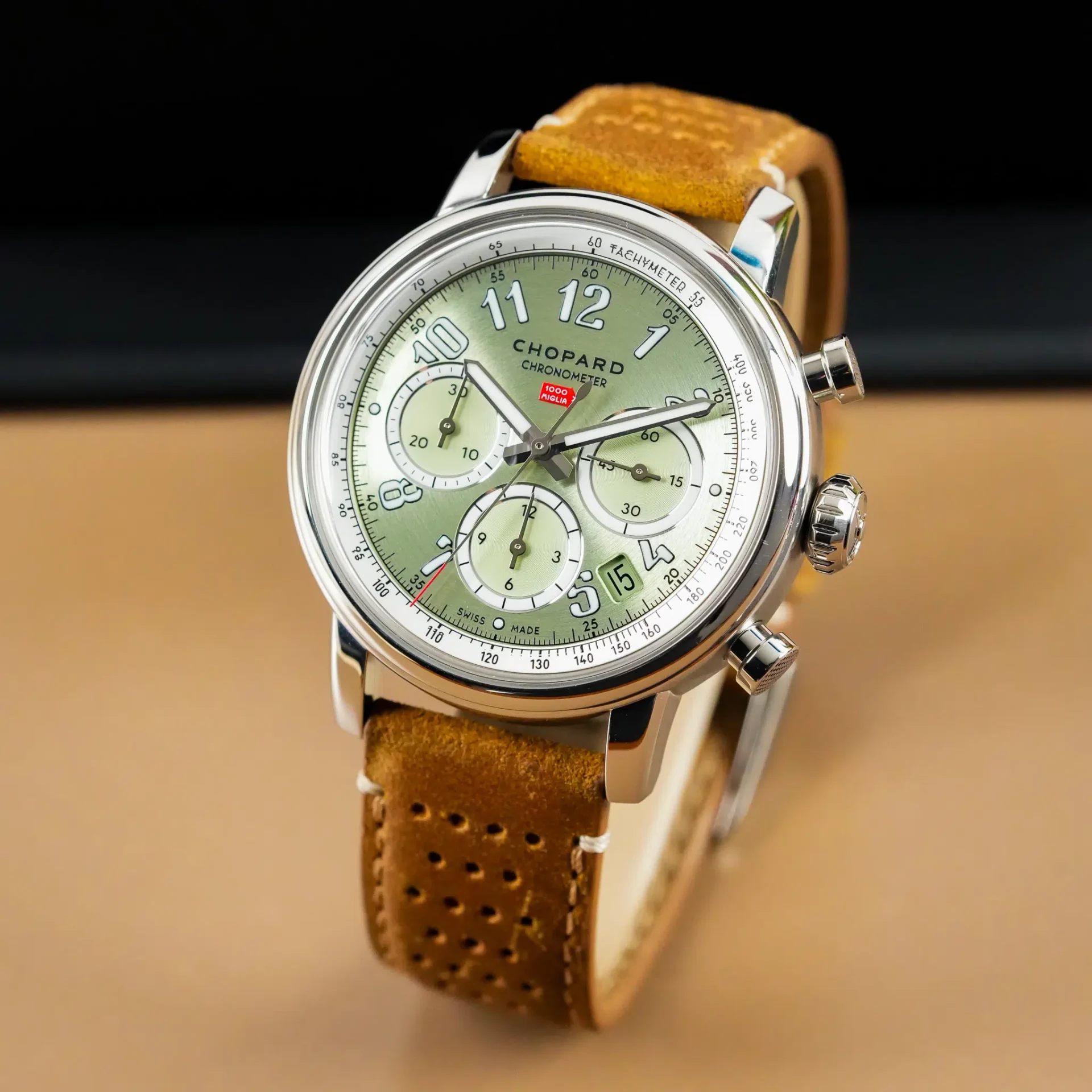 Chopard Mille Miglia Classic Chronograph Verde Chiaro 168619-3004 - Görsel 2