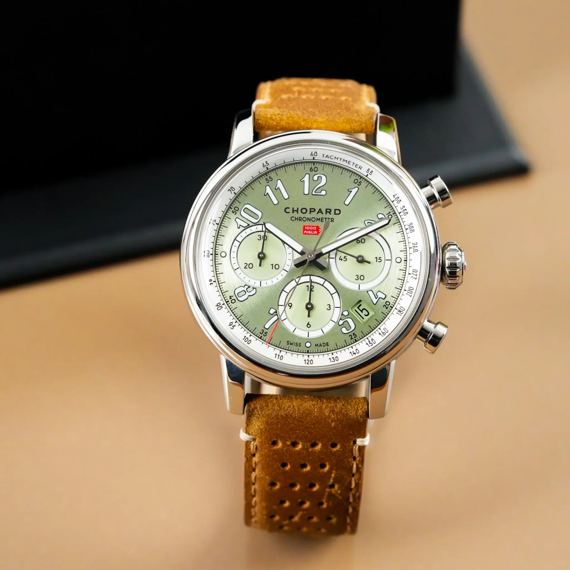 Chopard Mille Miglia Classic Chronograph Verde Chiaro 168619-3004 - Görsel 3