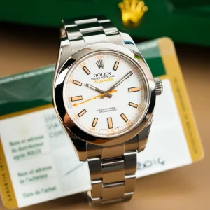 Rolex Milgauss Z-White Dial  116400