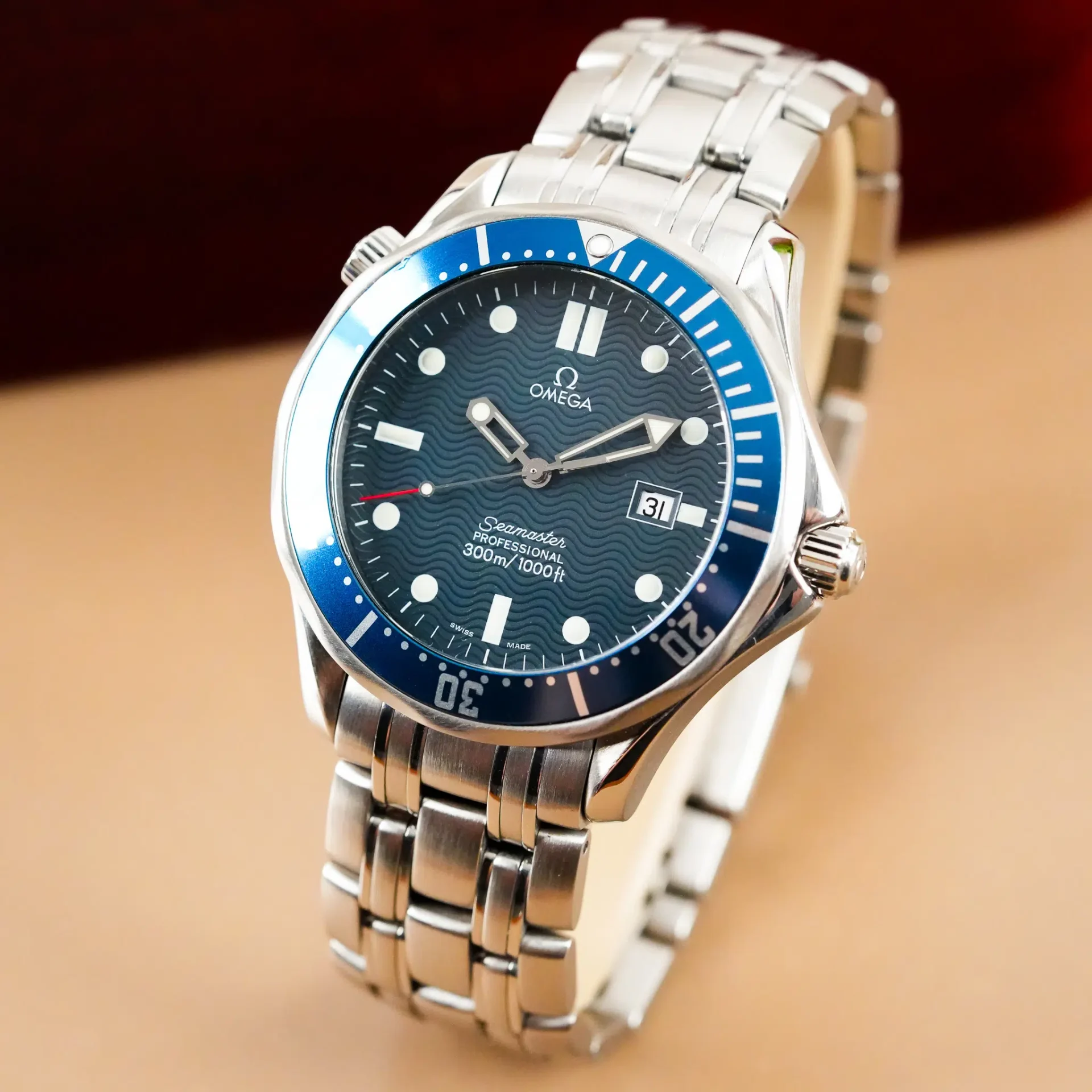 Omega Seamaster Diver 300 M James Bond GoldenEye 007 2541.80.00 - Görsel 2