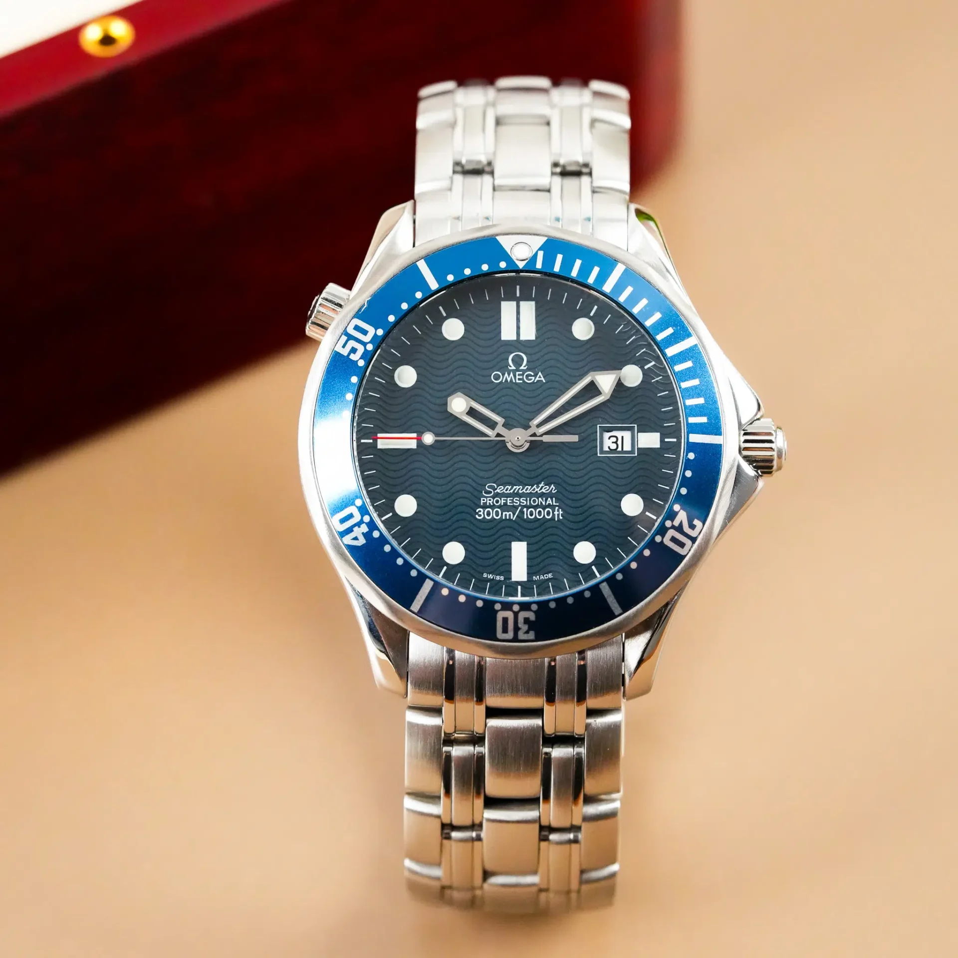 Omega Seamaster Diver 300 M James Bond GoldenEye 007 2541.80.00 - Görsel 3
