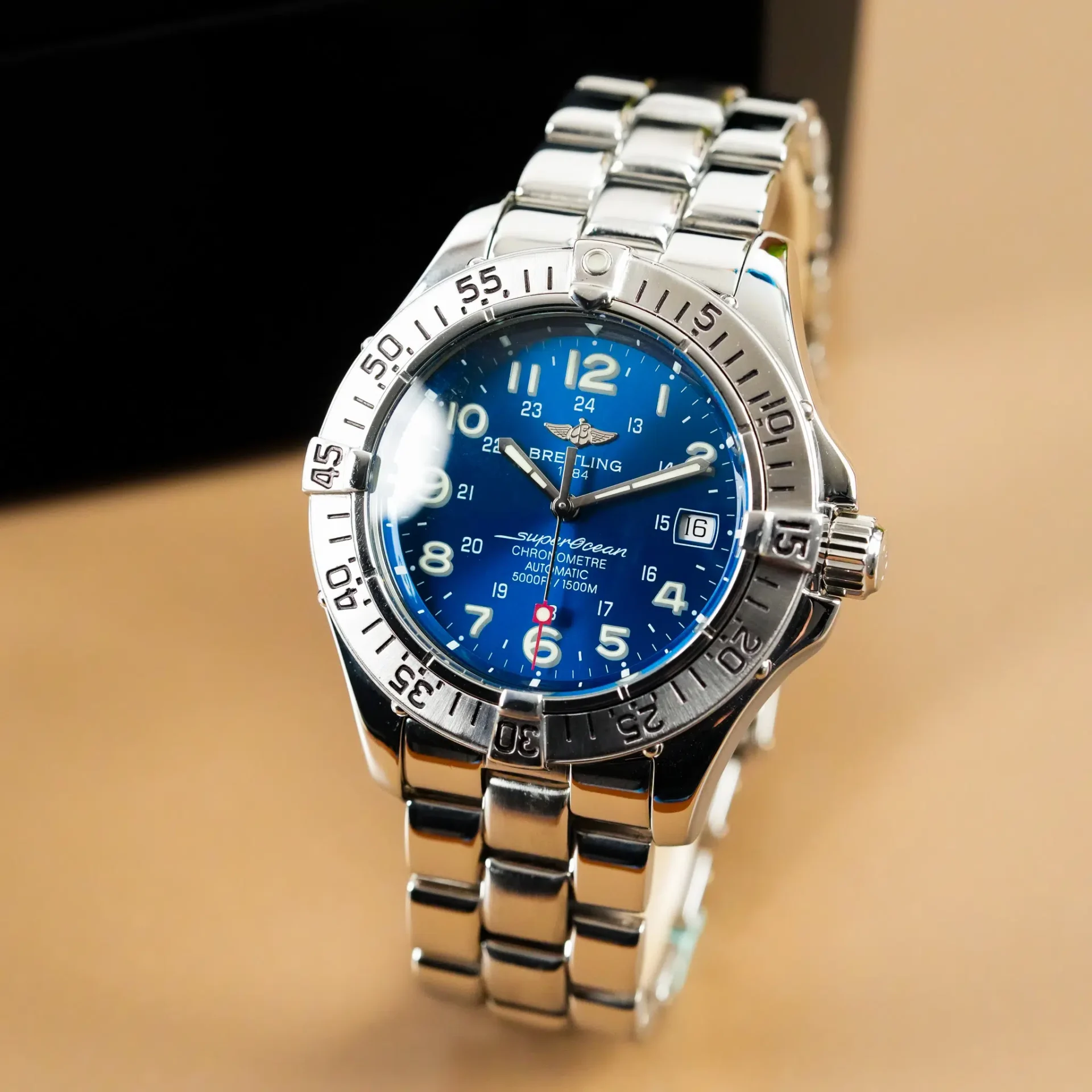 Breitling SuperOcean Diver Blue Dial A17360 - Görsel 2