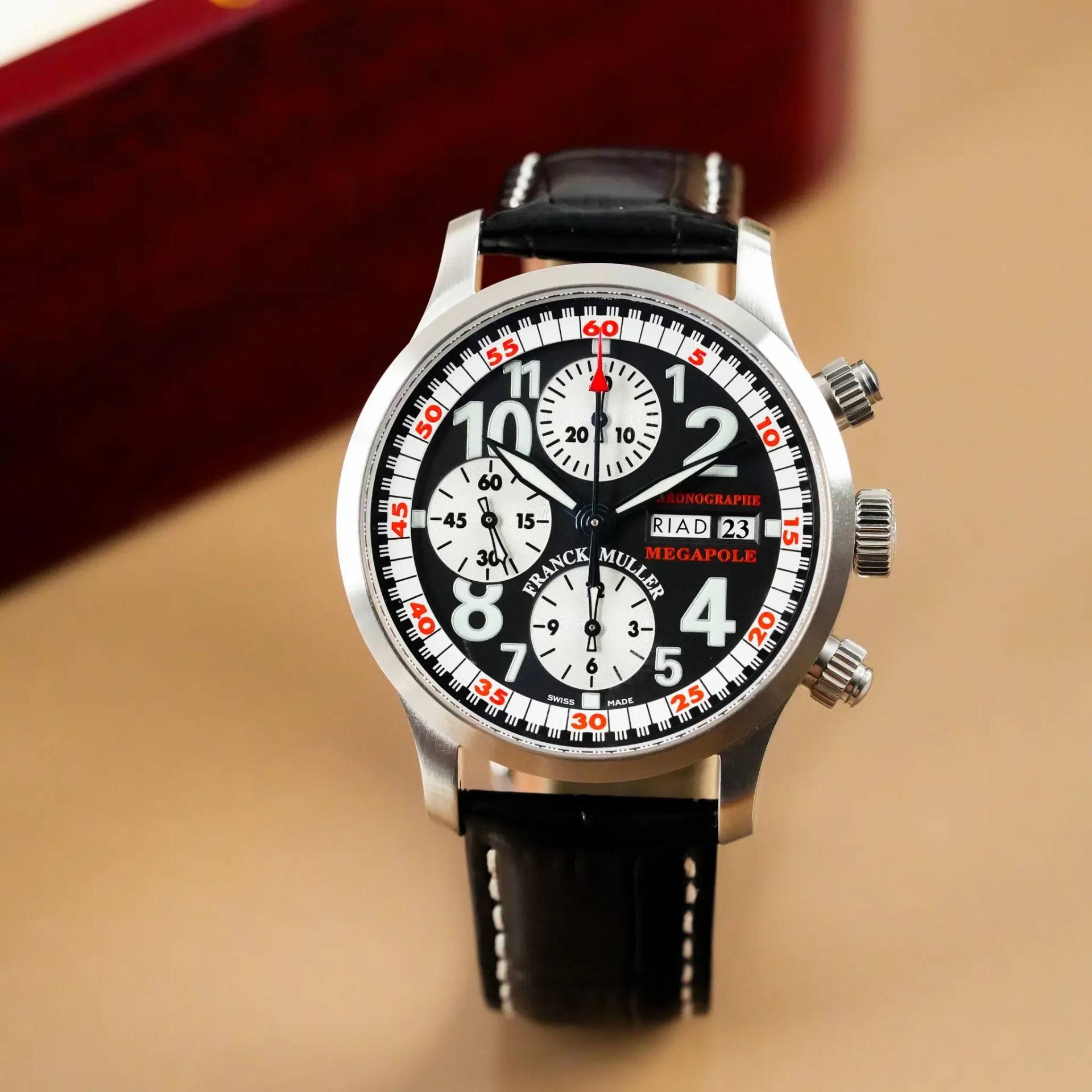 Franck Muller Transamerica Megapole Chronograph World Time Limited - Görsel 3