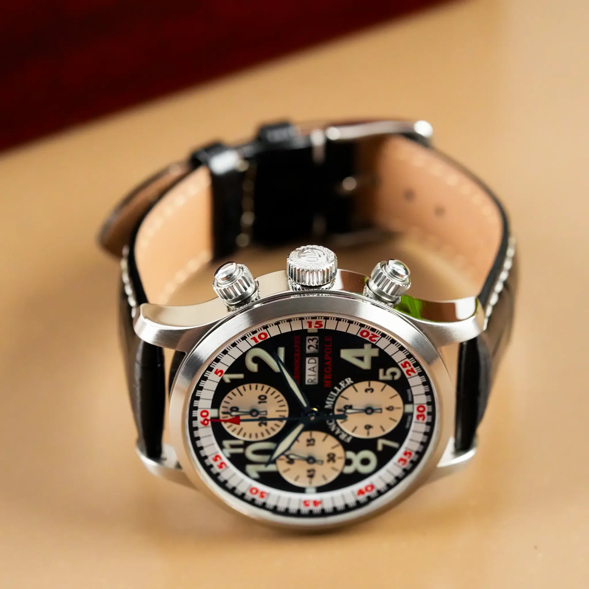 Franck Muller Transamerica Megapole Chronograph World Time Limited - Görsel 5