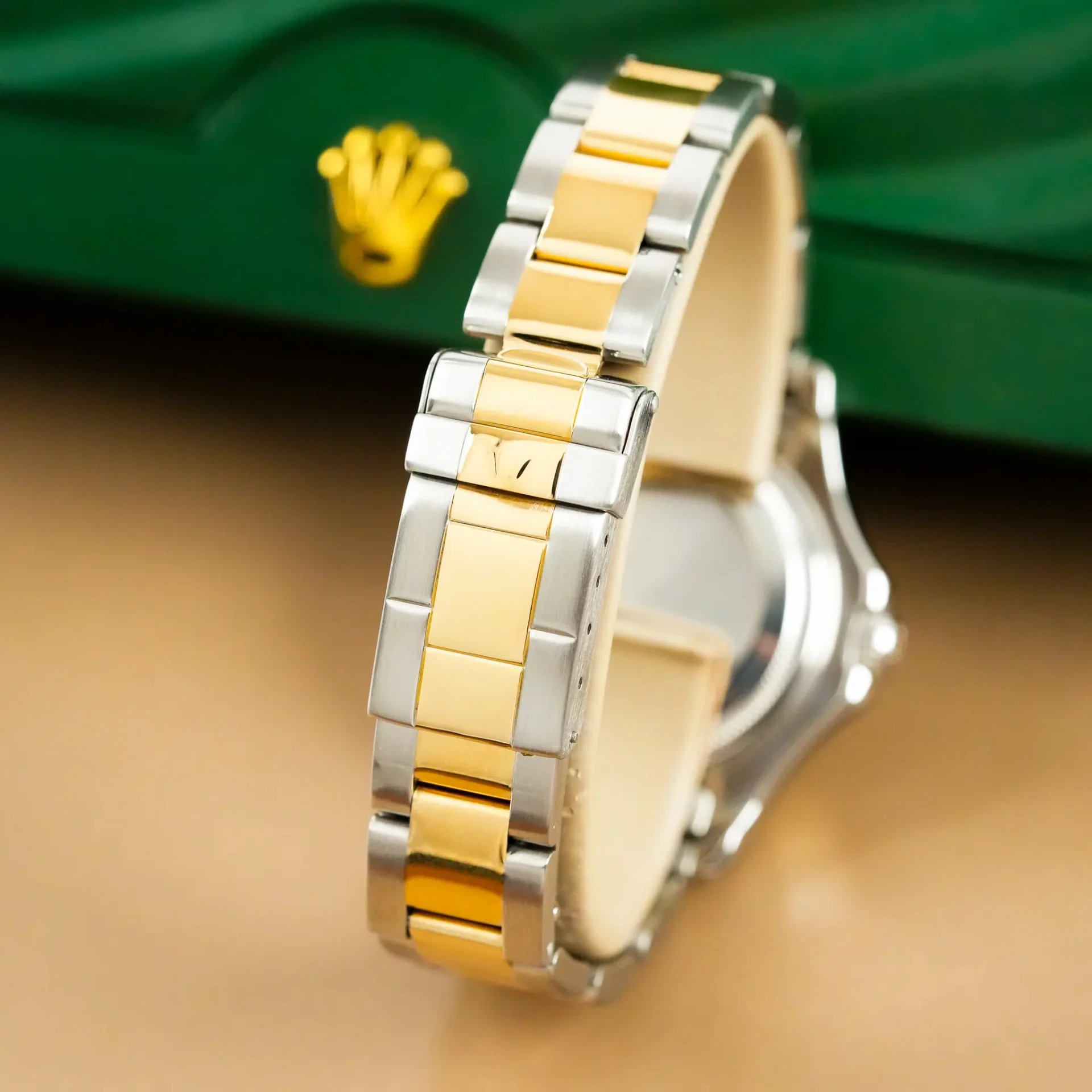 Rolex Yacht Master 18k Gold Bezel Two Tone 68623 - Görsel 4