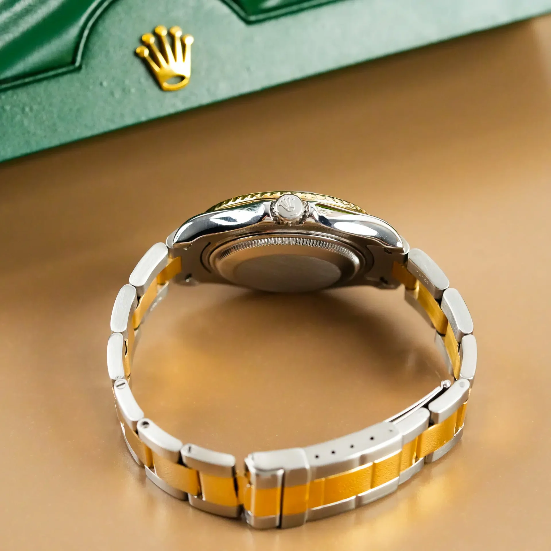 Rolex Yacht Master 18k Gold Bezel Two Tone 68623 - Görsel 8