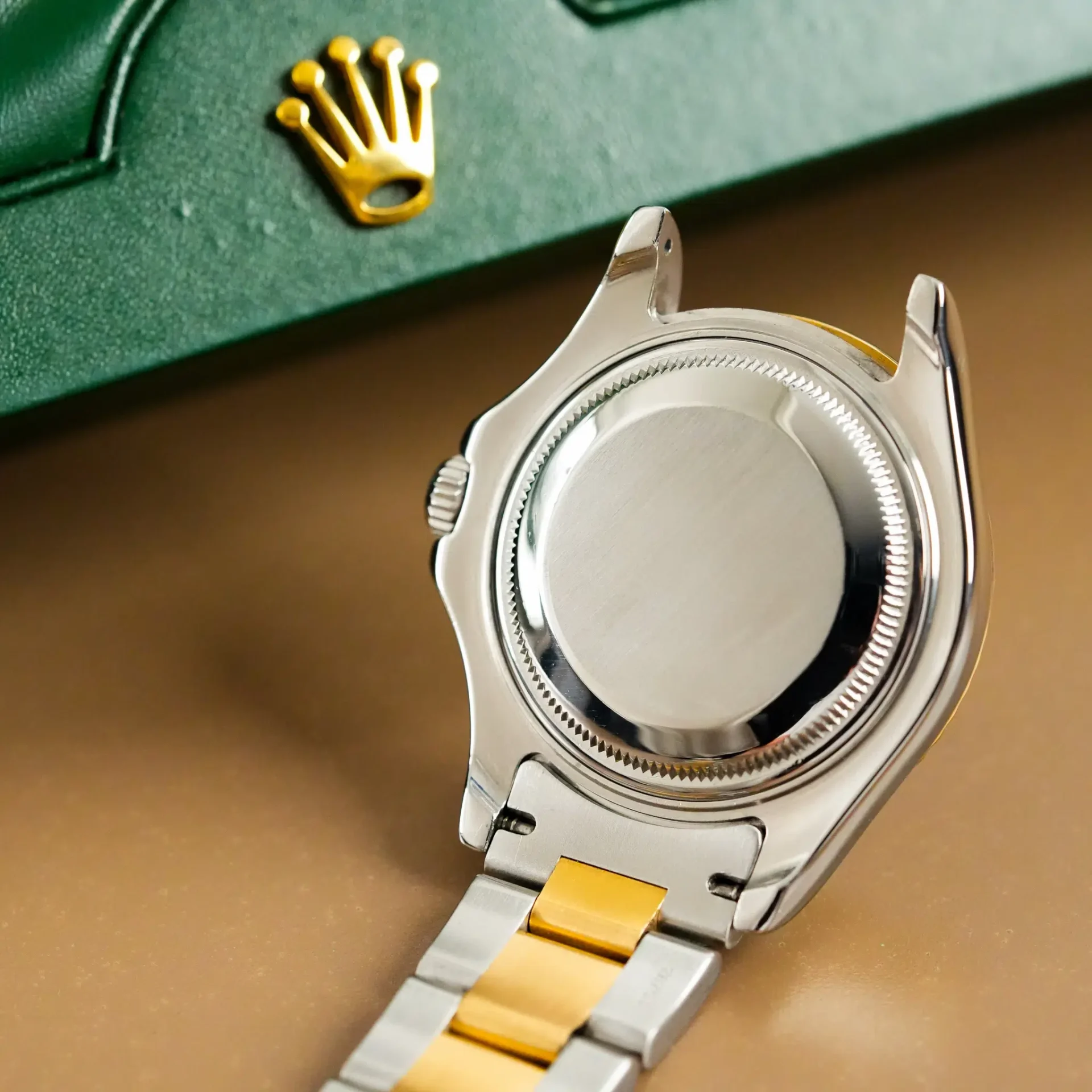 Rolex Yacht Master 18k Gold Bezel Two Tone 68623 - Görsel 12