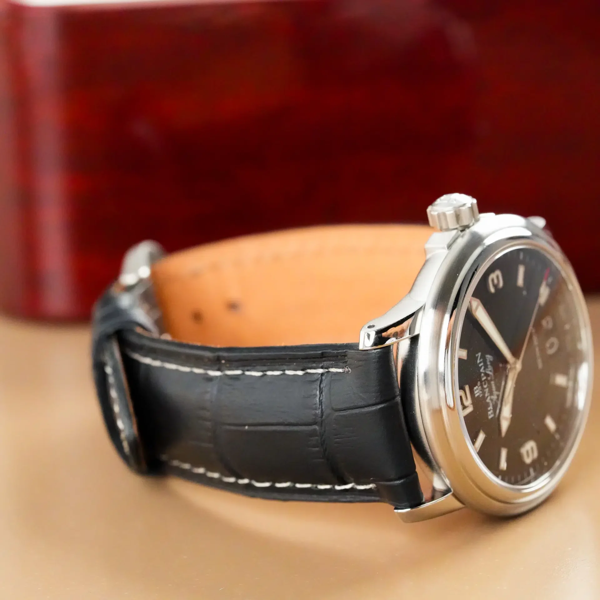 Blancpain Léman Aqua Lung Grande Date Limited Edition 2850B-1130A-64B - Görsel 7