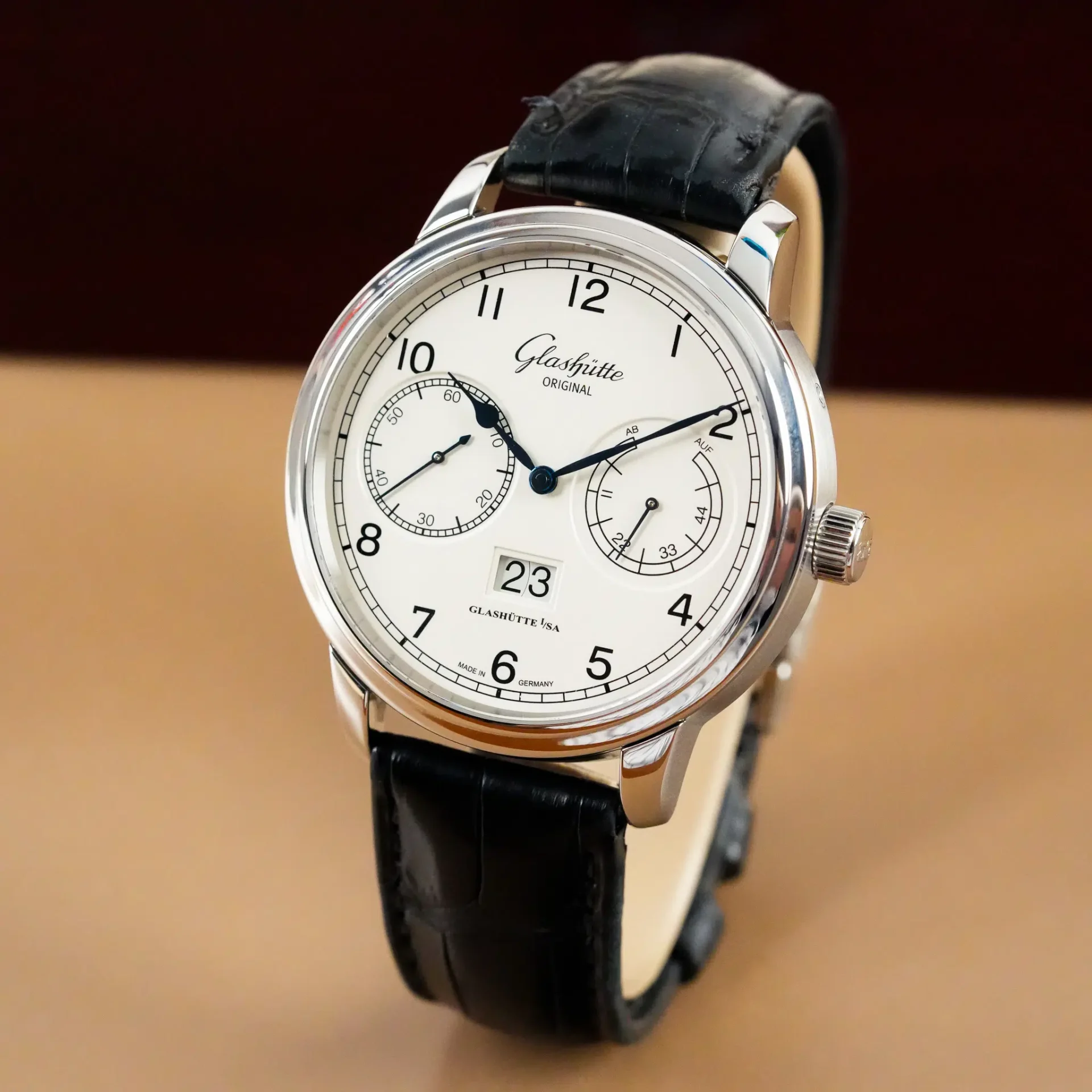 Glashütte Original Senator Observer Panorama Date White Dial 100-14-05-02-05 - Görsel 2