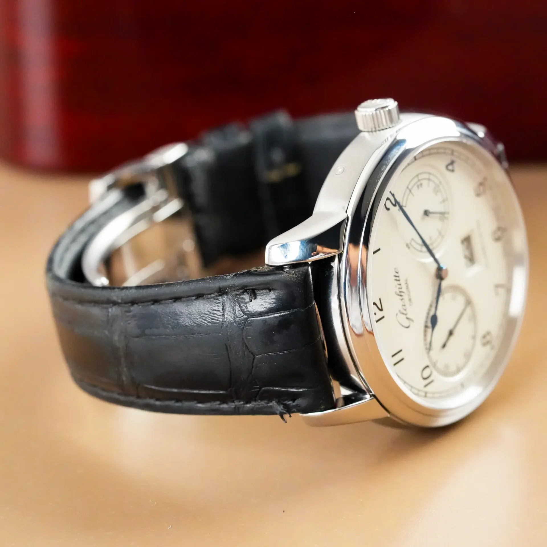 Glashütte Original Senator Observer Panorama Date White Dial 100-14-05-02-05 - Görsel 7