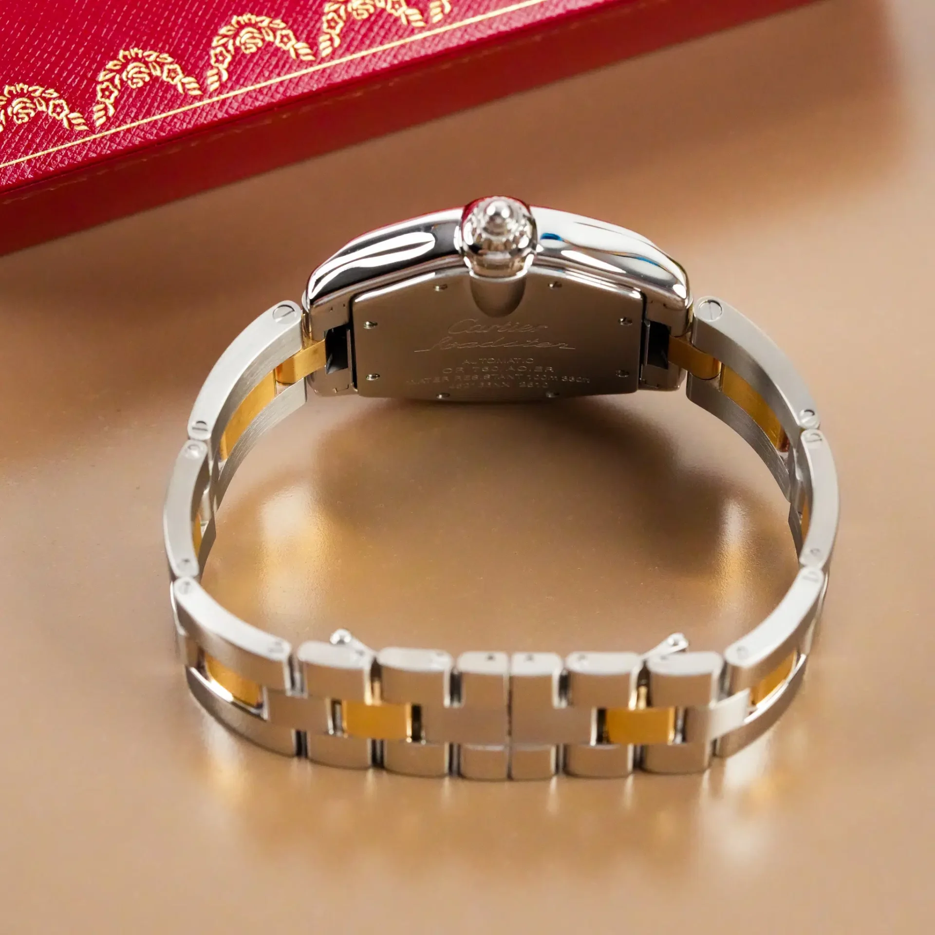 Cartier Roadster 18k Yellow Gold Two Tone 2510 - Görsel 9