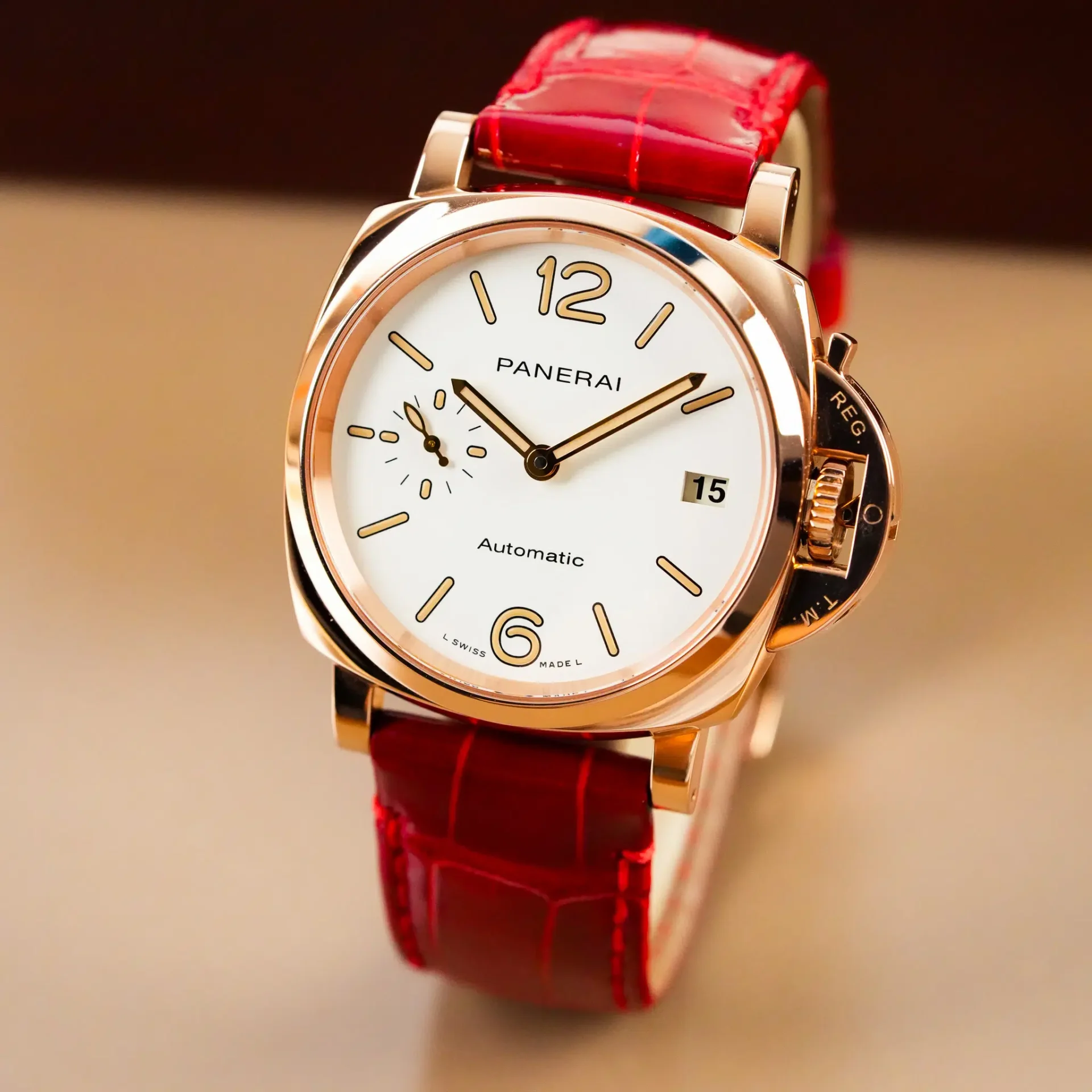 Panerai Luminor Due Goldtech PAM01045 - Görsel 2
