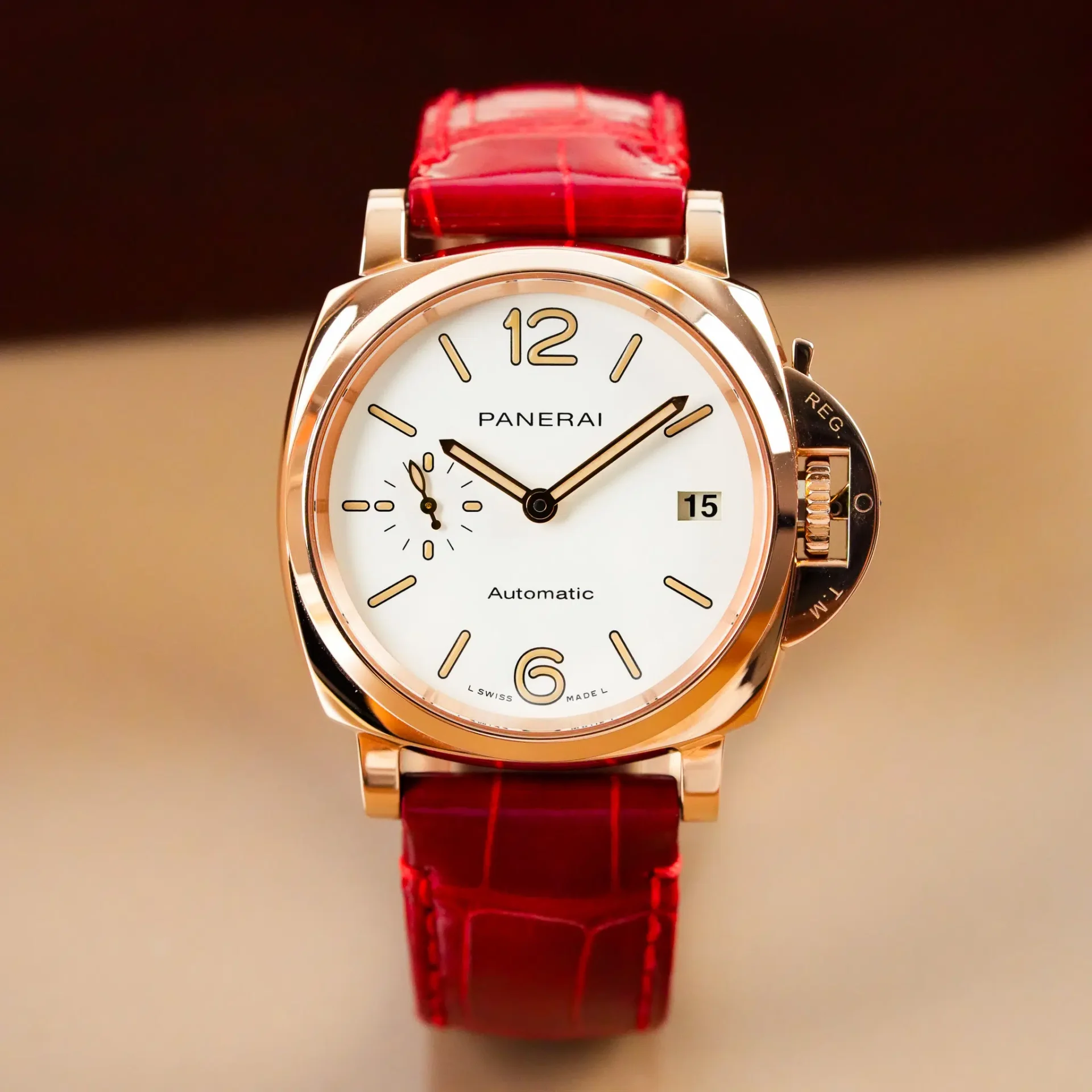 Panerai Luminor Due Goldtech PAM01045 - Görsel 3