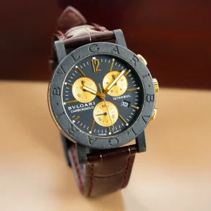 Bvlgari Carbongold Chronograph Istanbul Limited Edition BB 38 CL CH