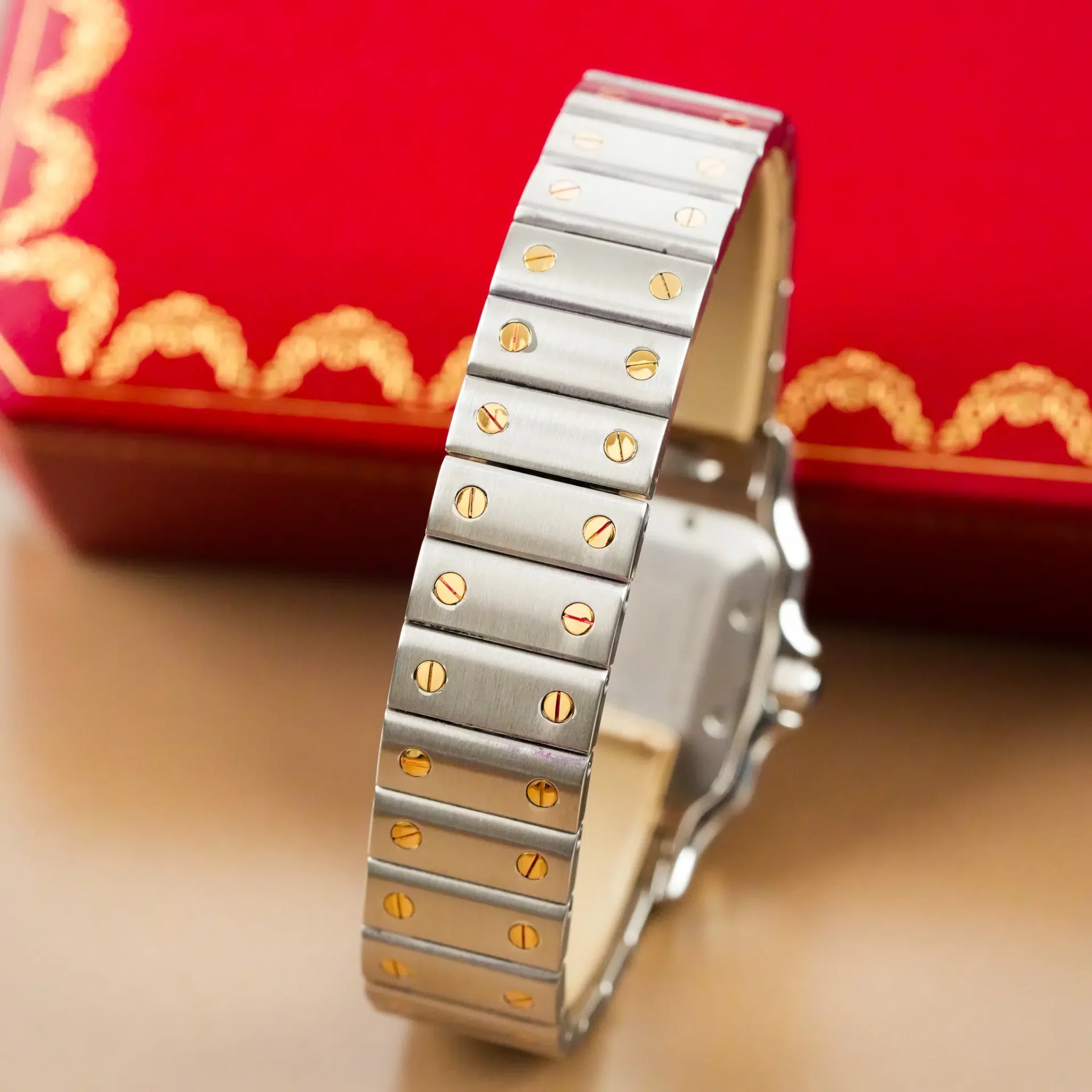 Cartier Santos Galbée Vintage 2319 - Görsel 5