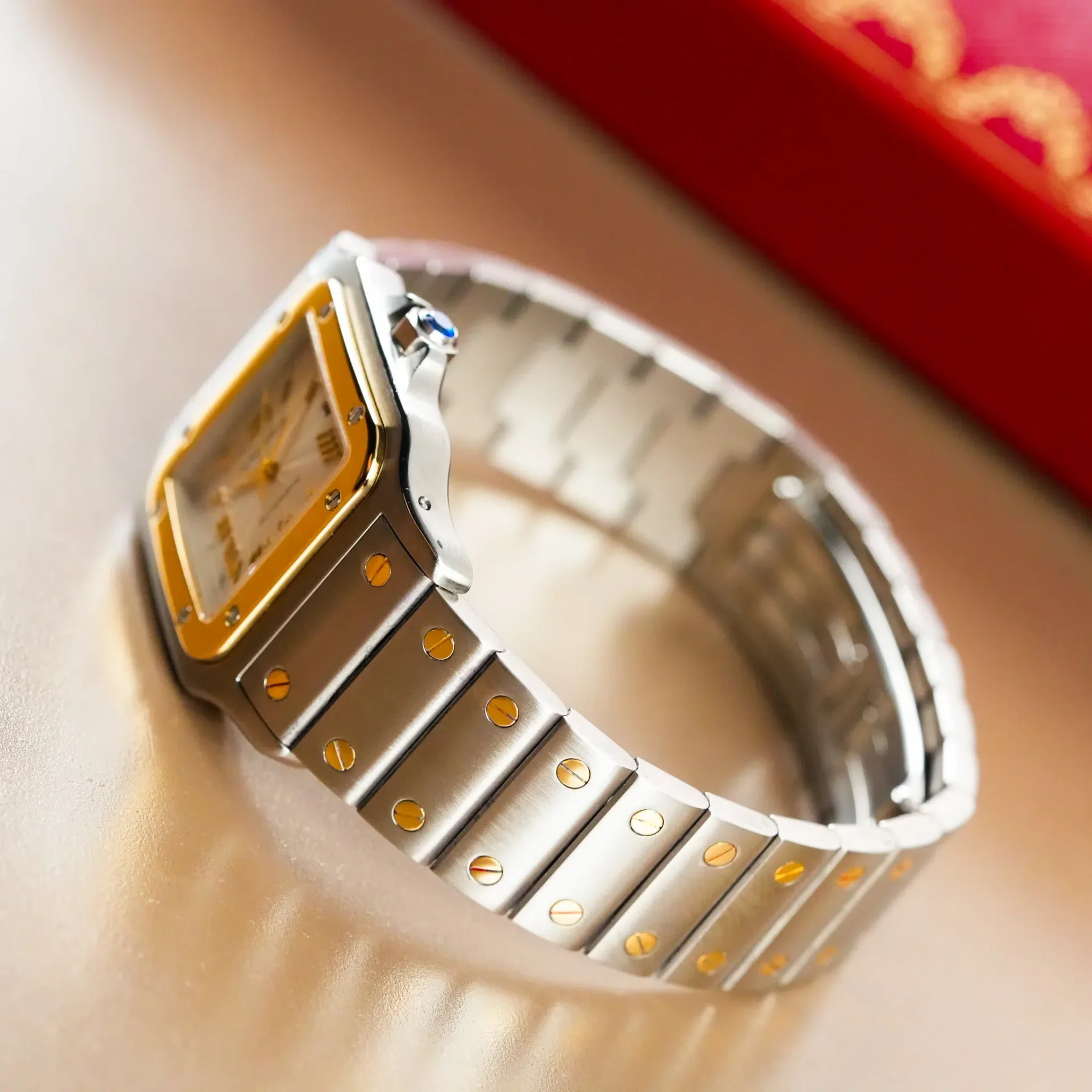 Cartier Santos Galbée Vintage 2319 - Görsel 7